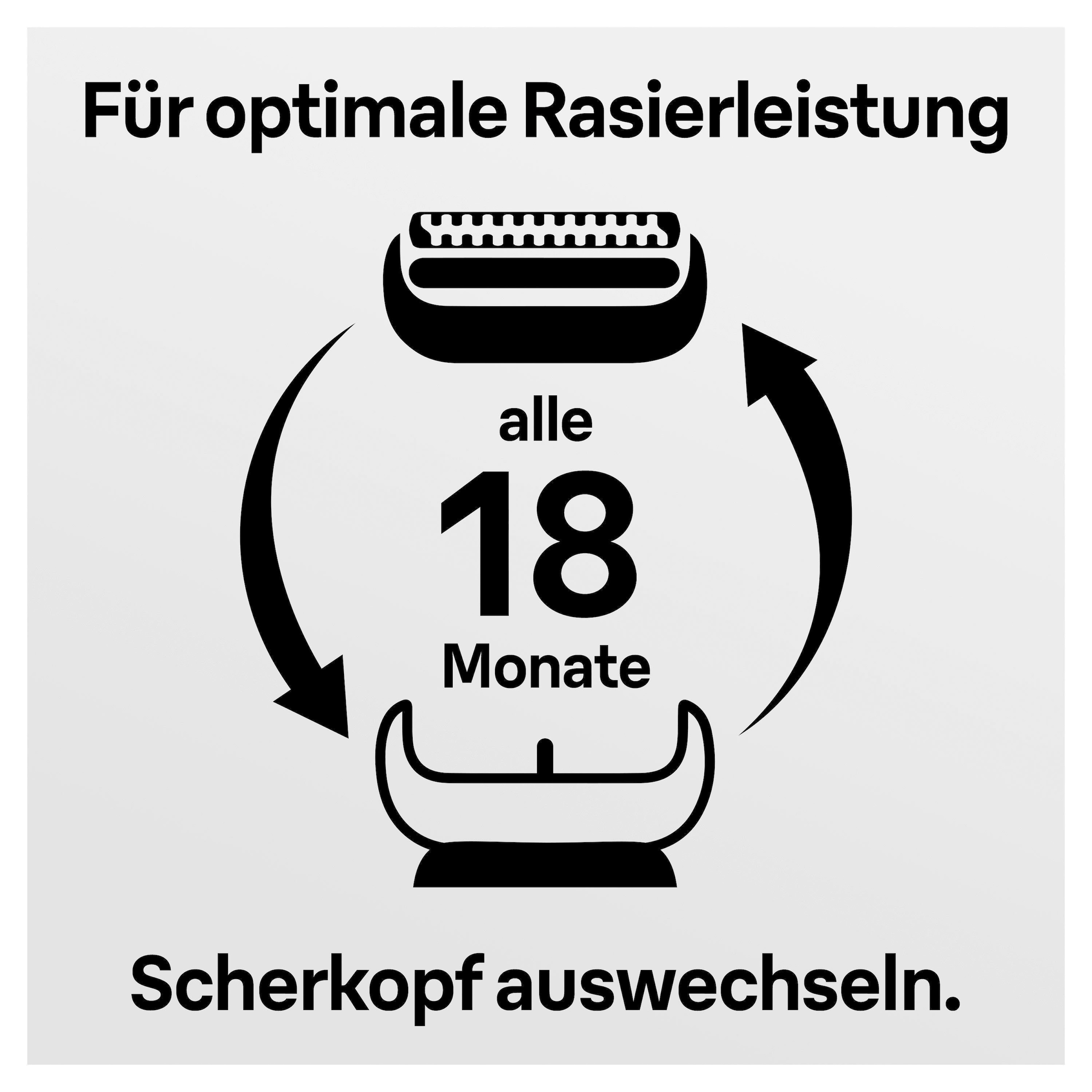 Braun Ersatzscherteil »Series 3 32«, kompatibel mit Series 3 Rasierern