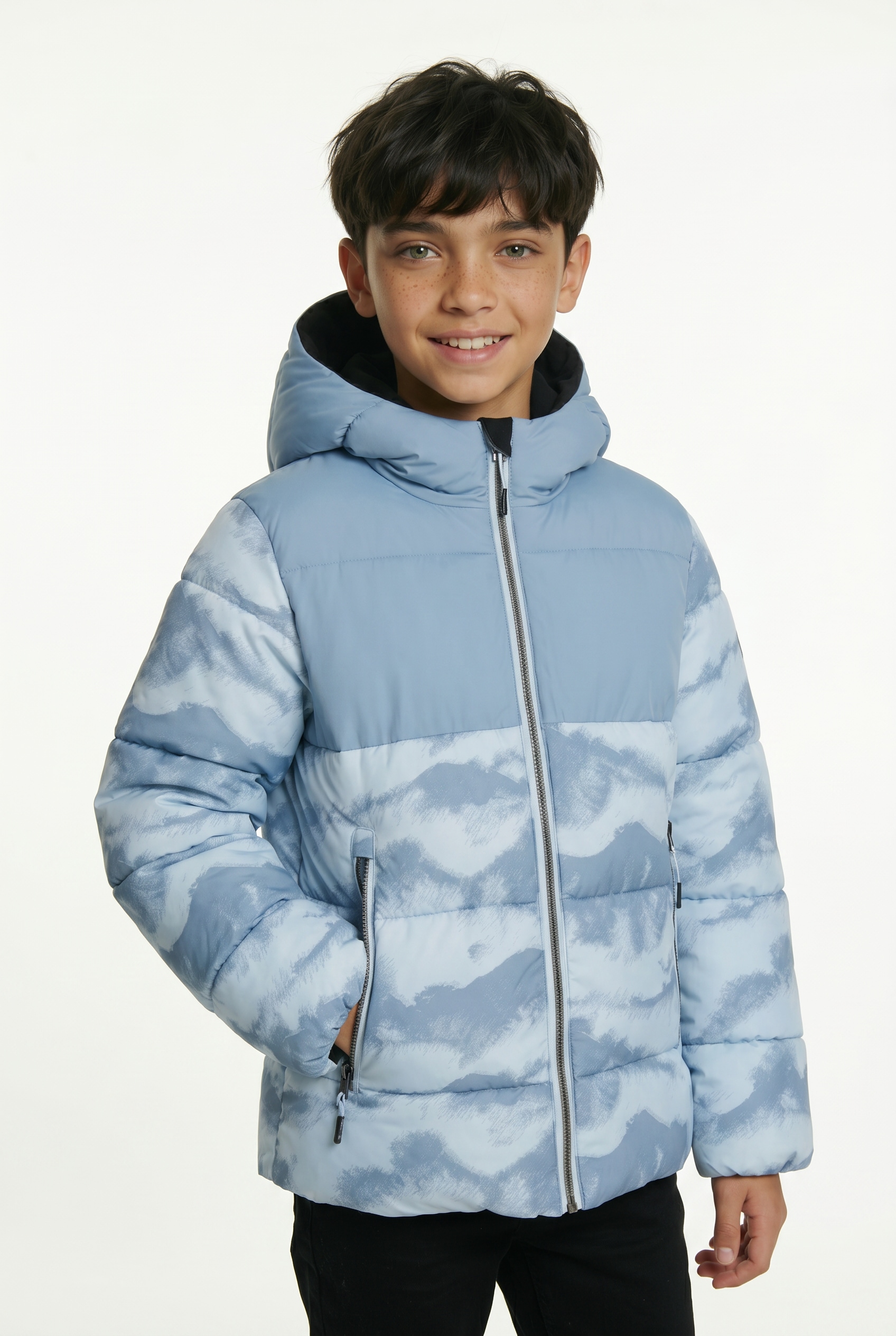 Image of Icepeak Steppjacke "KIRN JR" wasserabweisend, winddicht, sportlich, aus Polyester