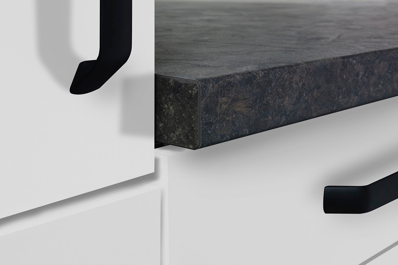 wiho Küchen Kitchenette »"Simi", mit verstellbaren Füssen, Breite 280 cm,« wahlweise mit E-Geräten, Soft-Close-Funktion in Schubkästen & Auszügen