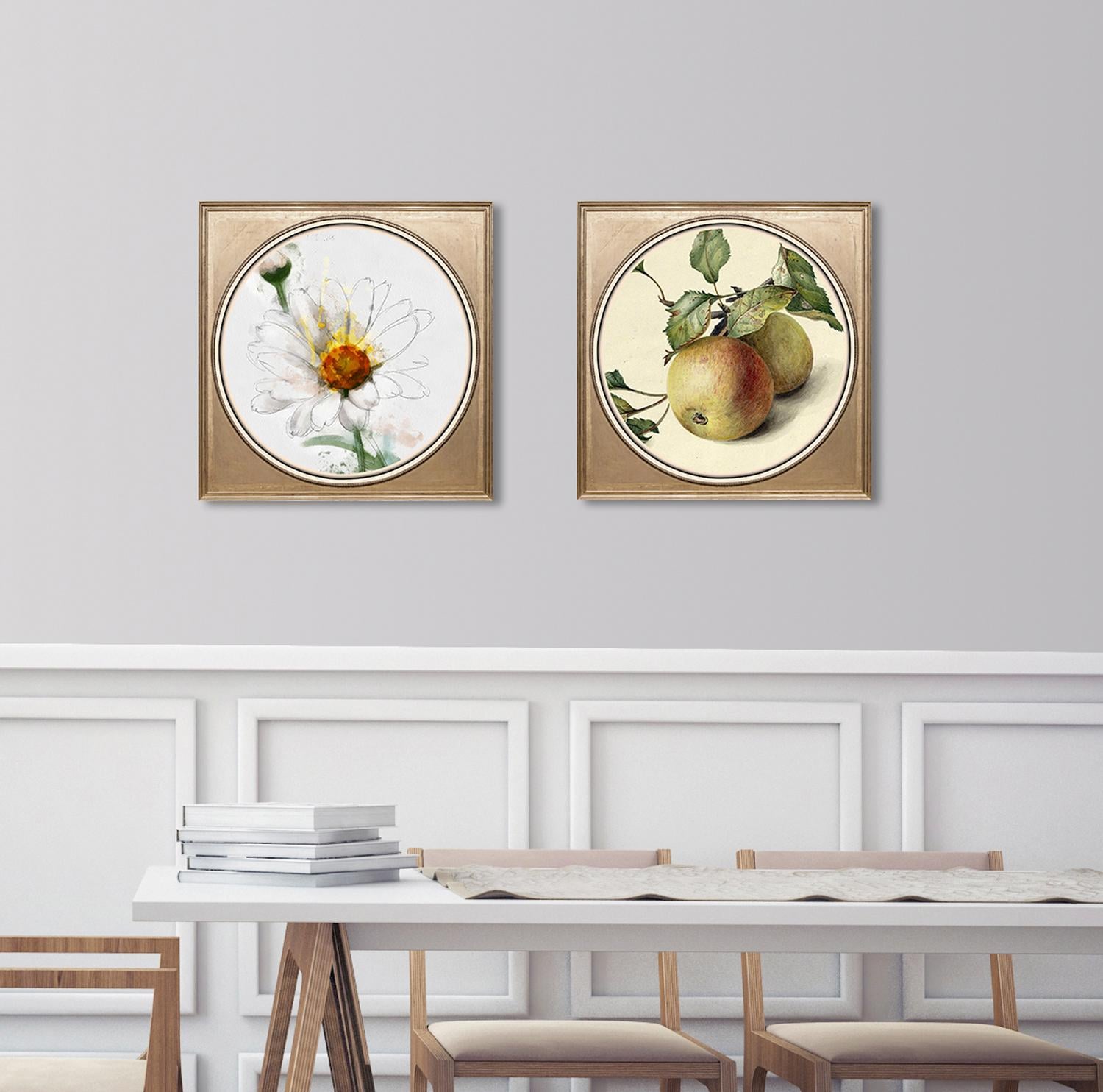 queence Acrylglasbild »Weisse Blüte«, Blumen-Blumenbilder-Kunst-Pflanzen-Pflanzenbilder-Gemälde, Fine Art-Print in Galeriequalität