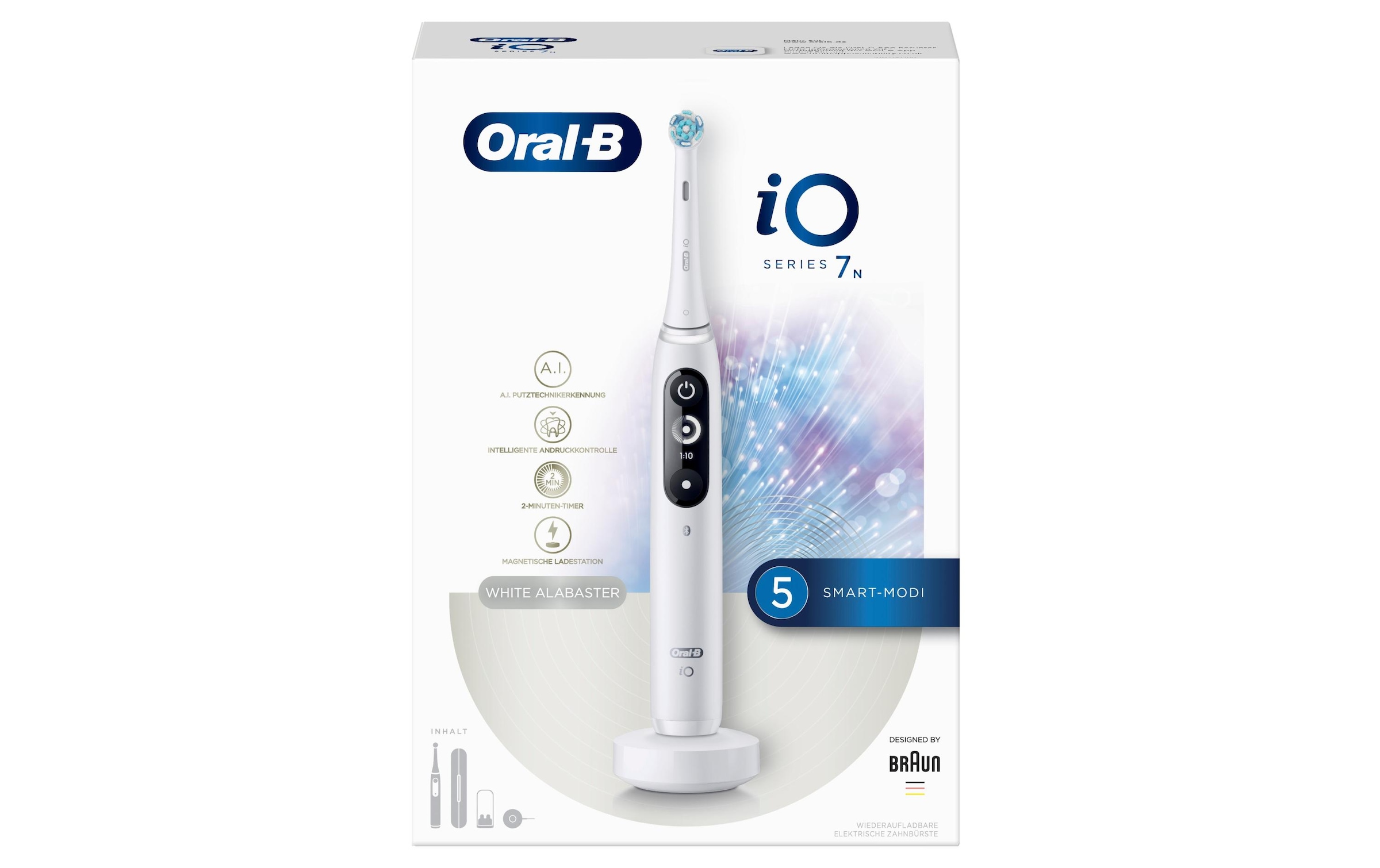 Oral-B Elektrische Zahnbürste »iO 7«, 1 St. Aufsteckbürsten