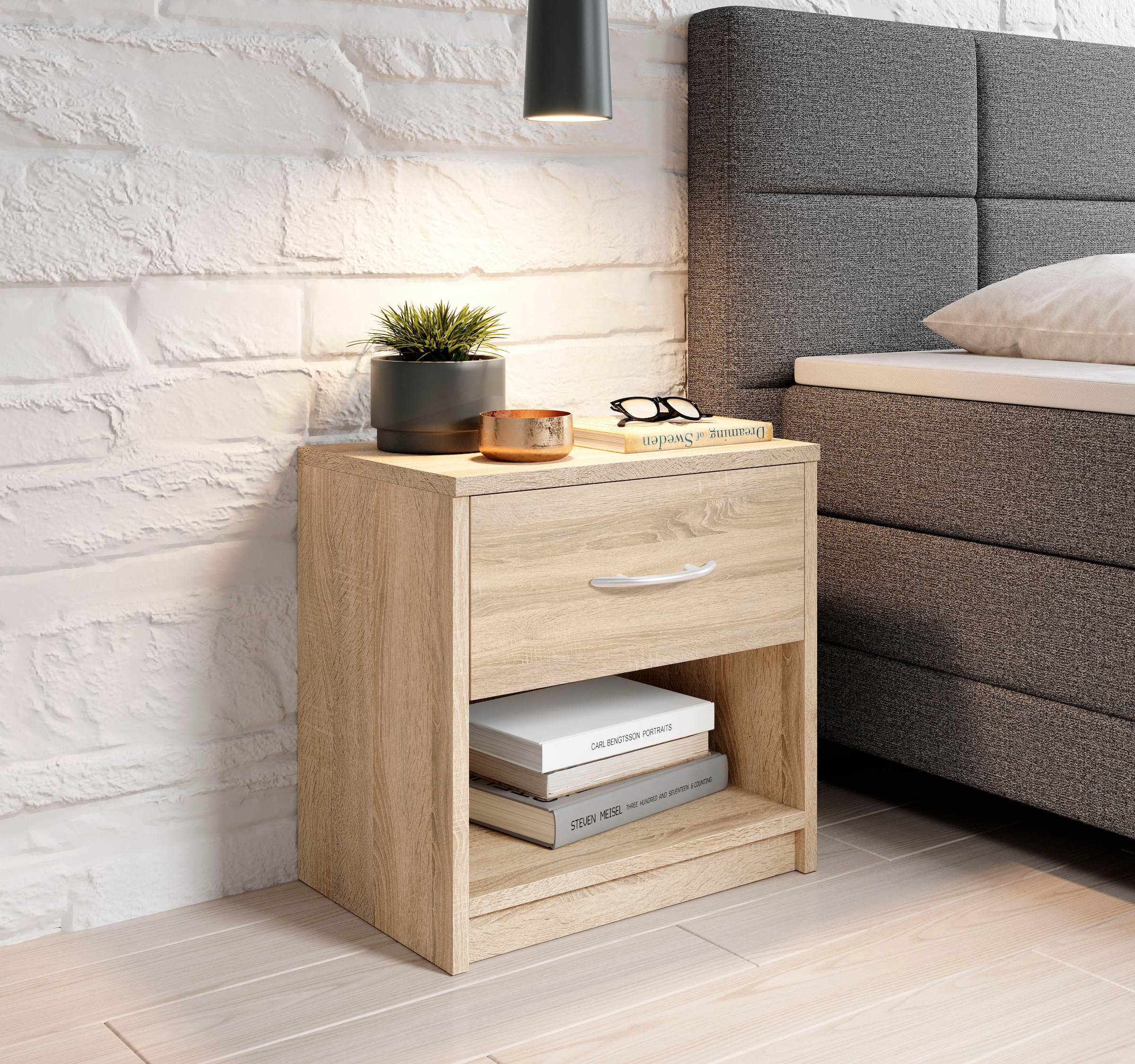 Schlafkontor Table de nuit »Pepe« Breite 39 cm