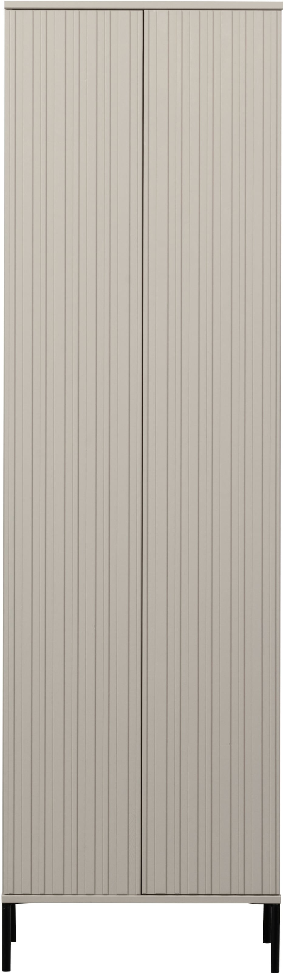 WOOOD Armoire vestiaire »New Gravure, Mehrzweckschrank mit 5 Fächern« Haut meuble New Gravure de WOOOD avec rangement, style et système push-to-open