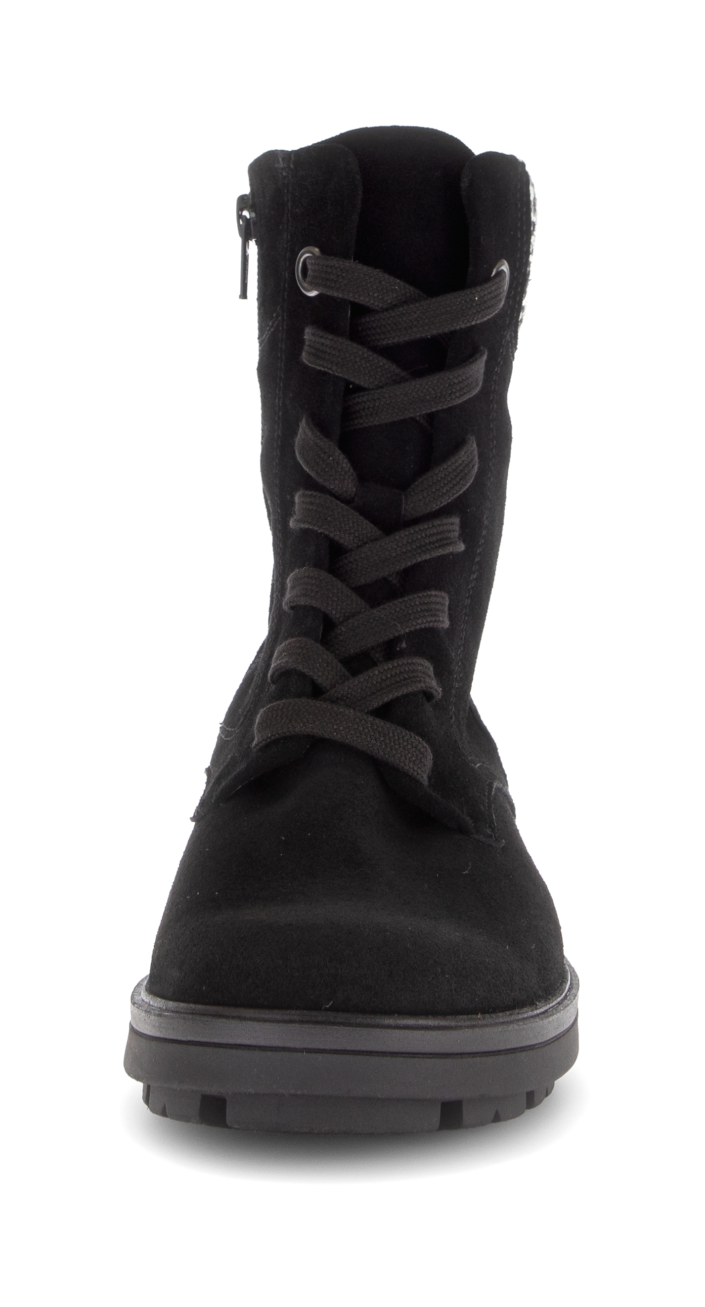 Gabor Schnürstiefelette  , Blockabsatz, Schnürboots in Bequemweite G (= weit)