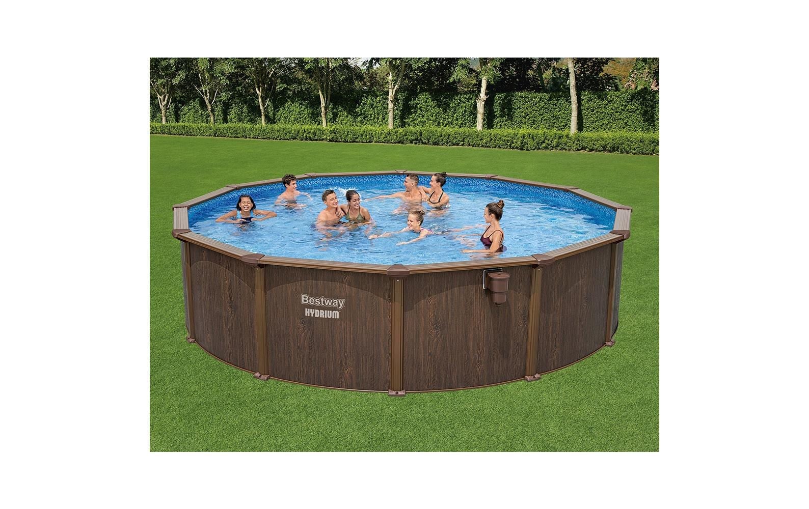 Pool »Hydrium Komplett-Set Ø 549 x 132 cm«