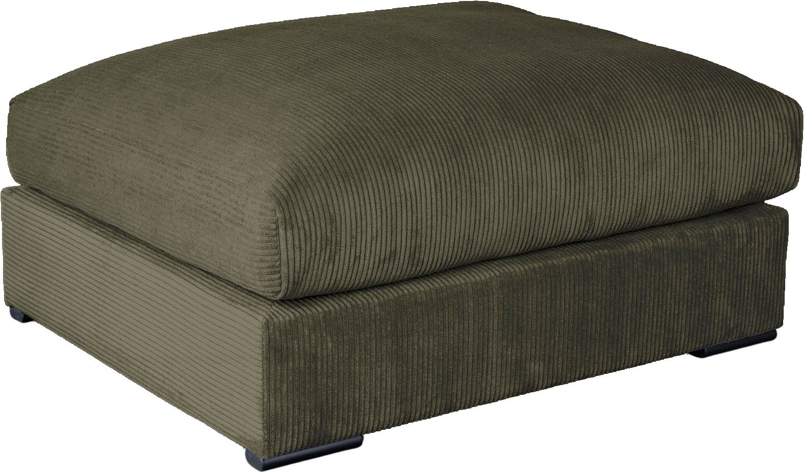 Image of Home affaire Polsterhocker "Casa XXL, B: 125 cm" Mega-Hocker, in Cord oder Chenille-Struktur, Federkern