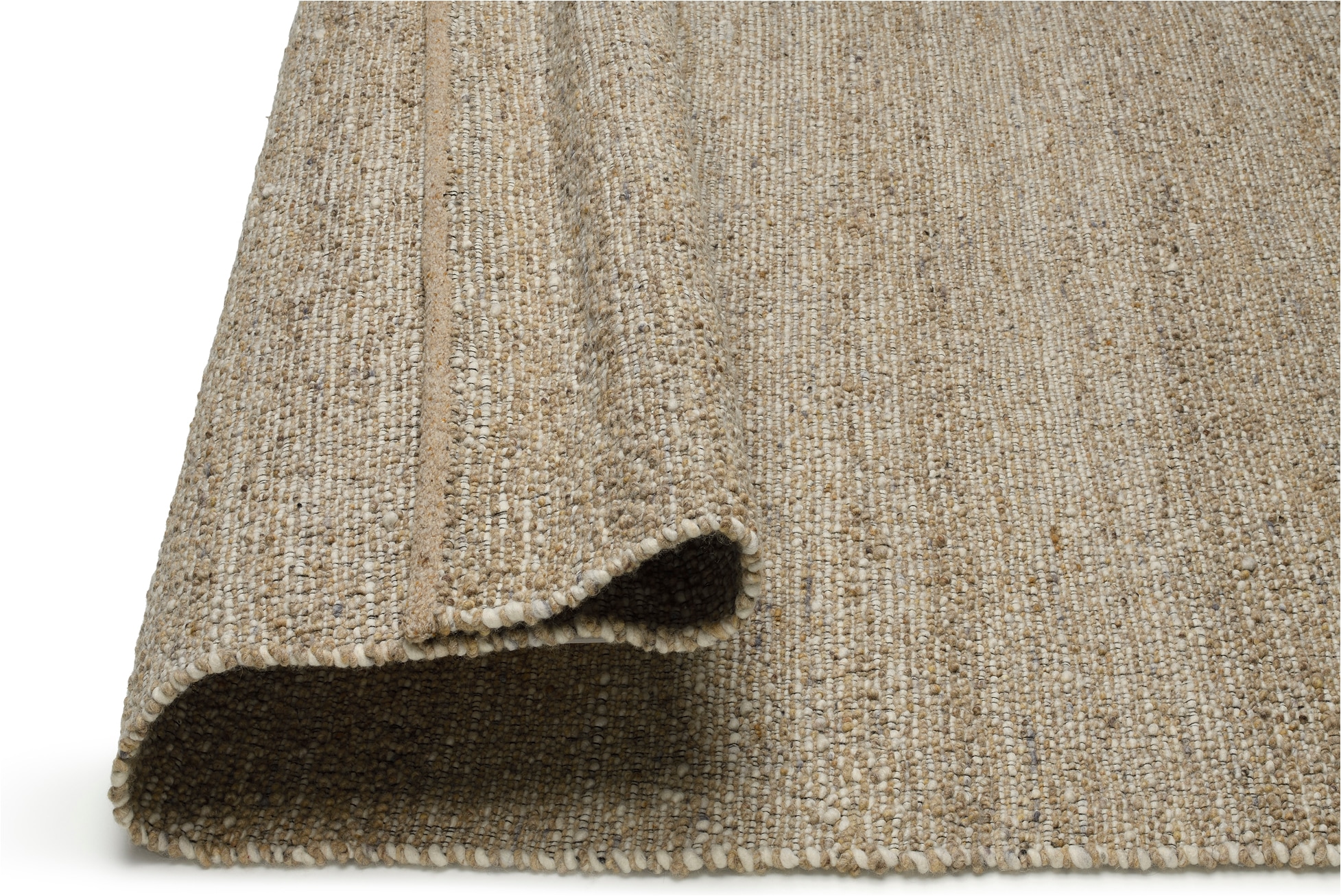 OCI DIE TEPPICHMARKE Tapis en laine »COUNTRY HANDWEB« Rectangulaire 12 mm Höhe 95 % laine, tissé main, fibres naturelles, tapis réversible, salon