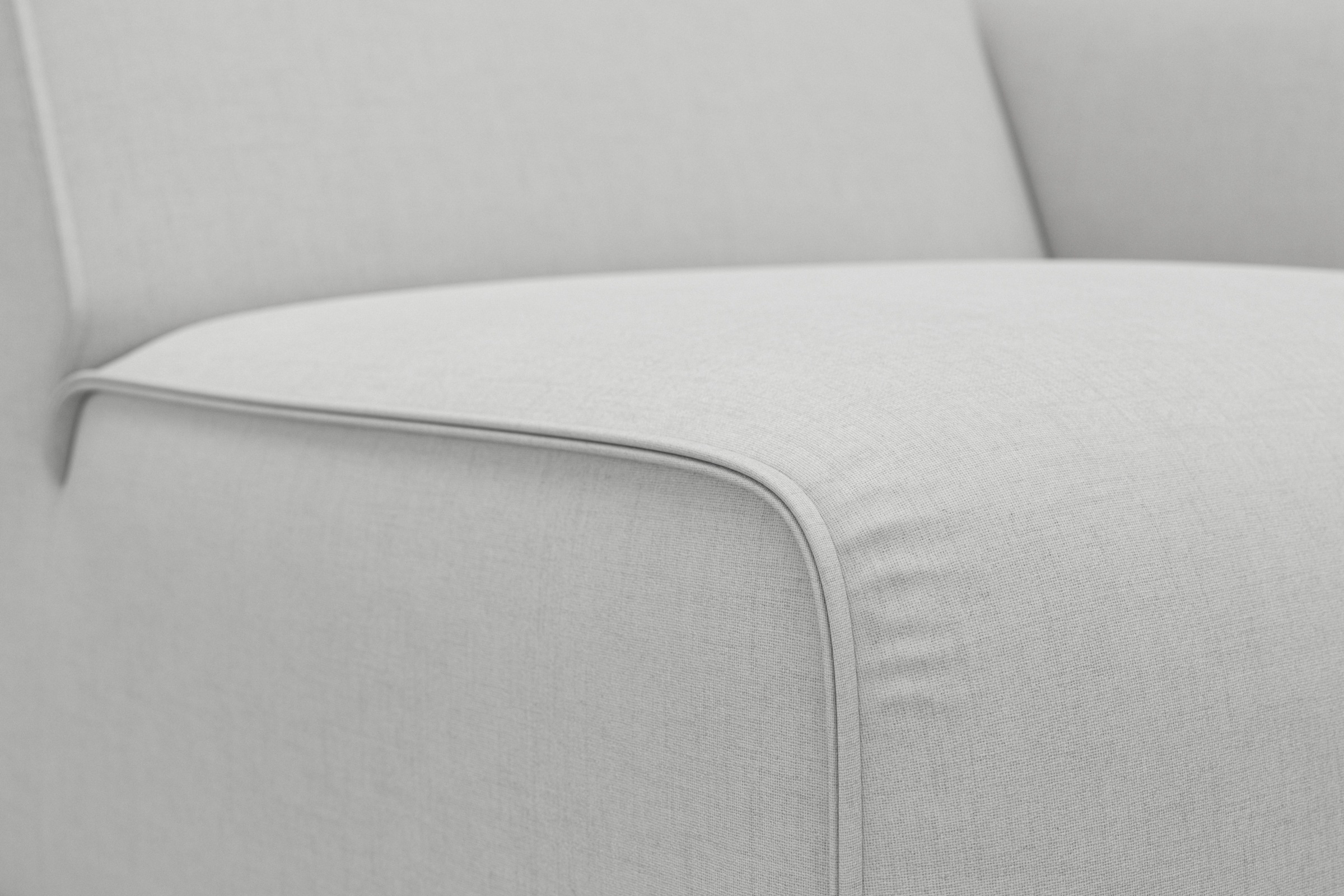 RAUM.ID Sessel »Merid Sofa-Eckelement, Masse B/T/H: 109/97/46 cm«, als Modul oder separat verwendbar, für individuelle Zusammenstellung