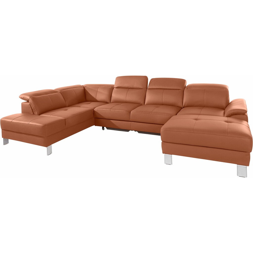 exxpo - sofa fashion Wohnlandschaft »Mantua 2, U-Form«