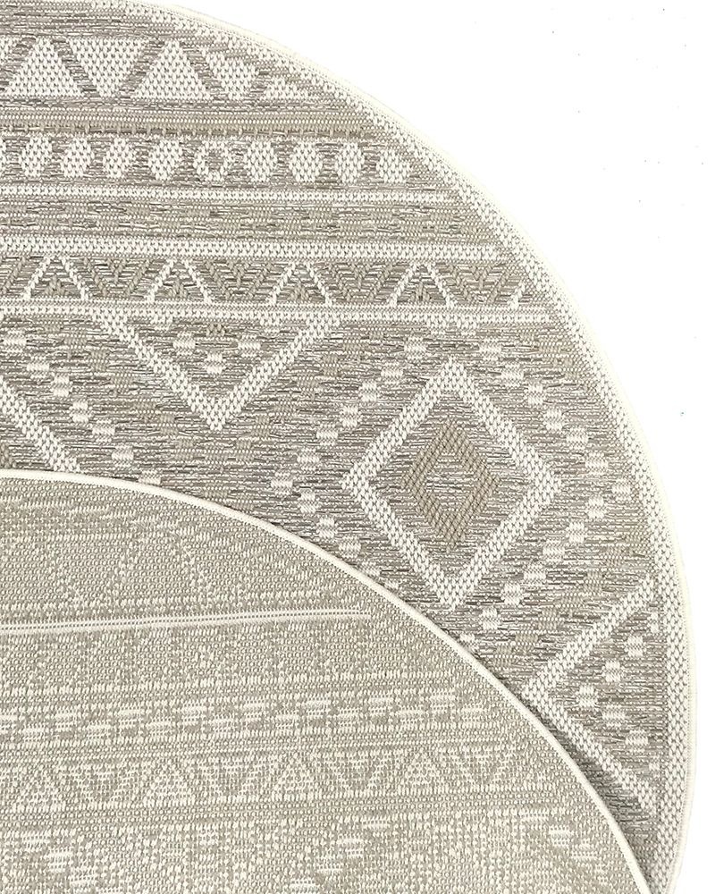 the carpet Tapis »Calgary« Rond 1 mm Höhe Tapis moderne robuste pour intérieur et extérieur