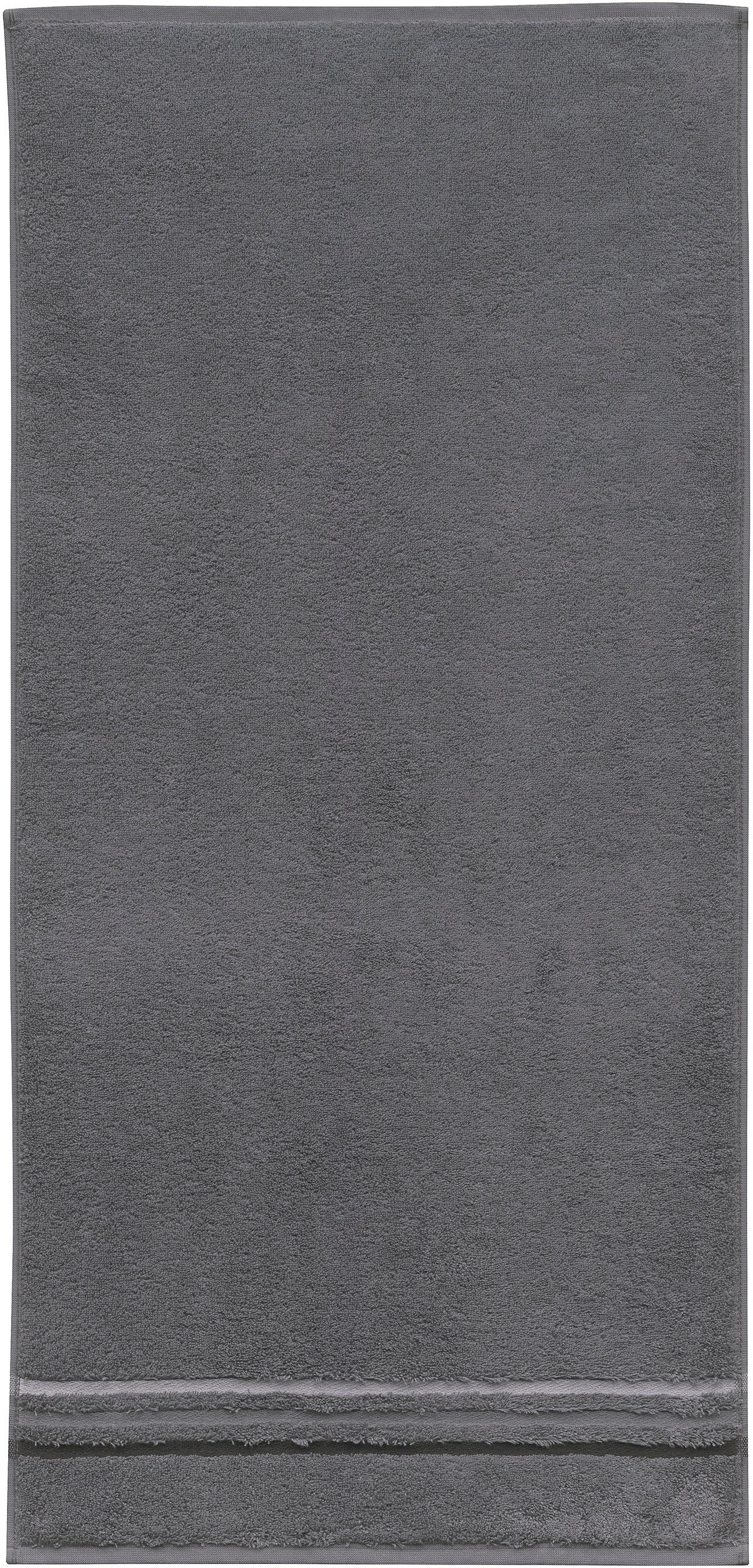 Schiesser Handtücher »Skyline Color«, (4 GREEN OEKO-TEX®-zertifiziert eleganter St.), IN mit MADE Streifenbordüre, by