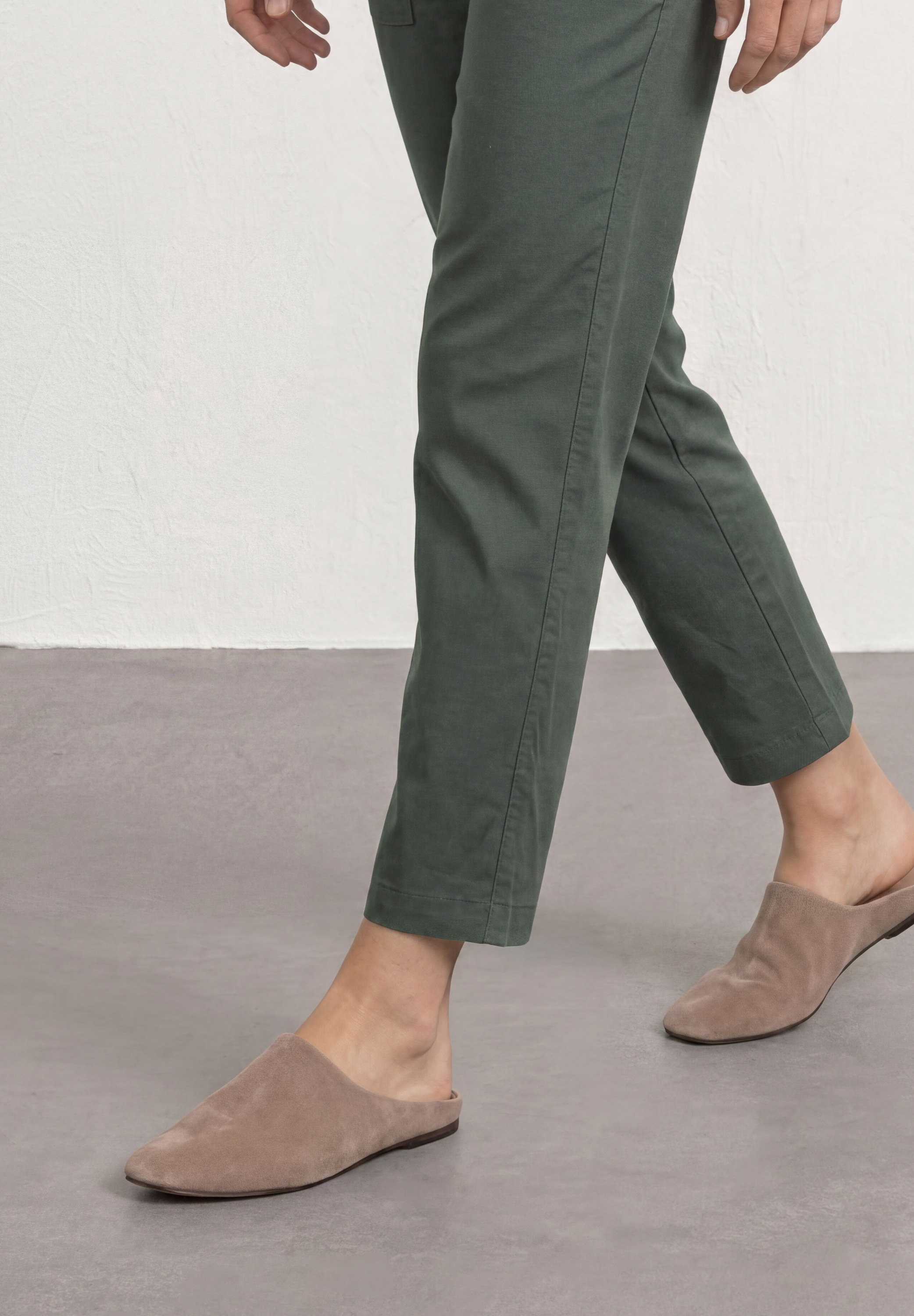 STREET ONE 1100000002199  Chino slim leg avec ceinture élastique
