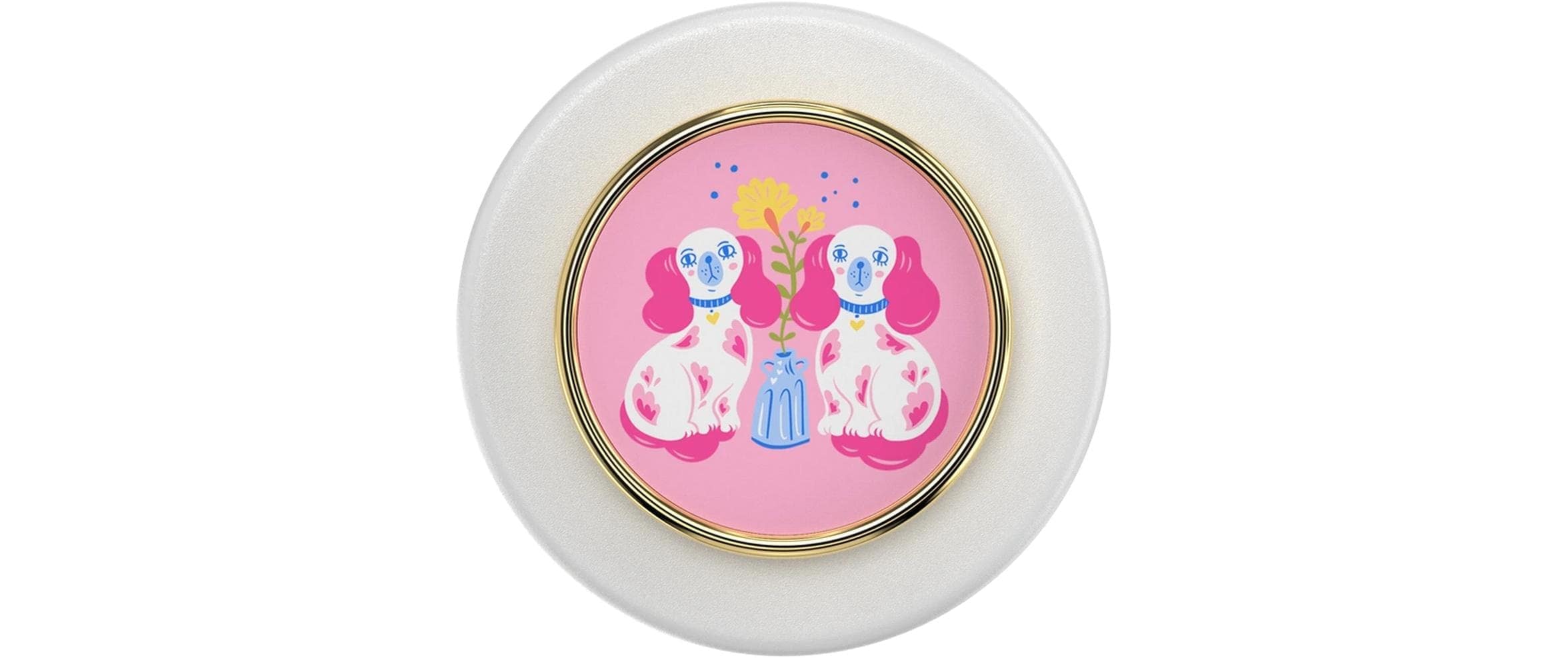 Popsockets Handy-Halterung »Enamel Staffordshire Furries MagSafe«