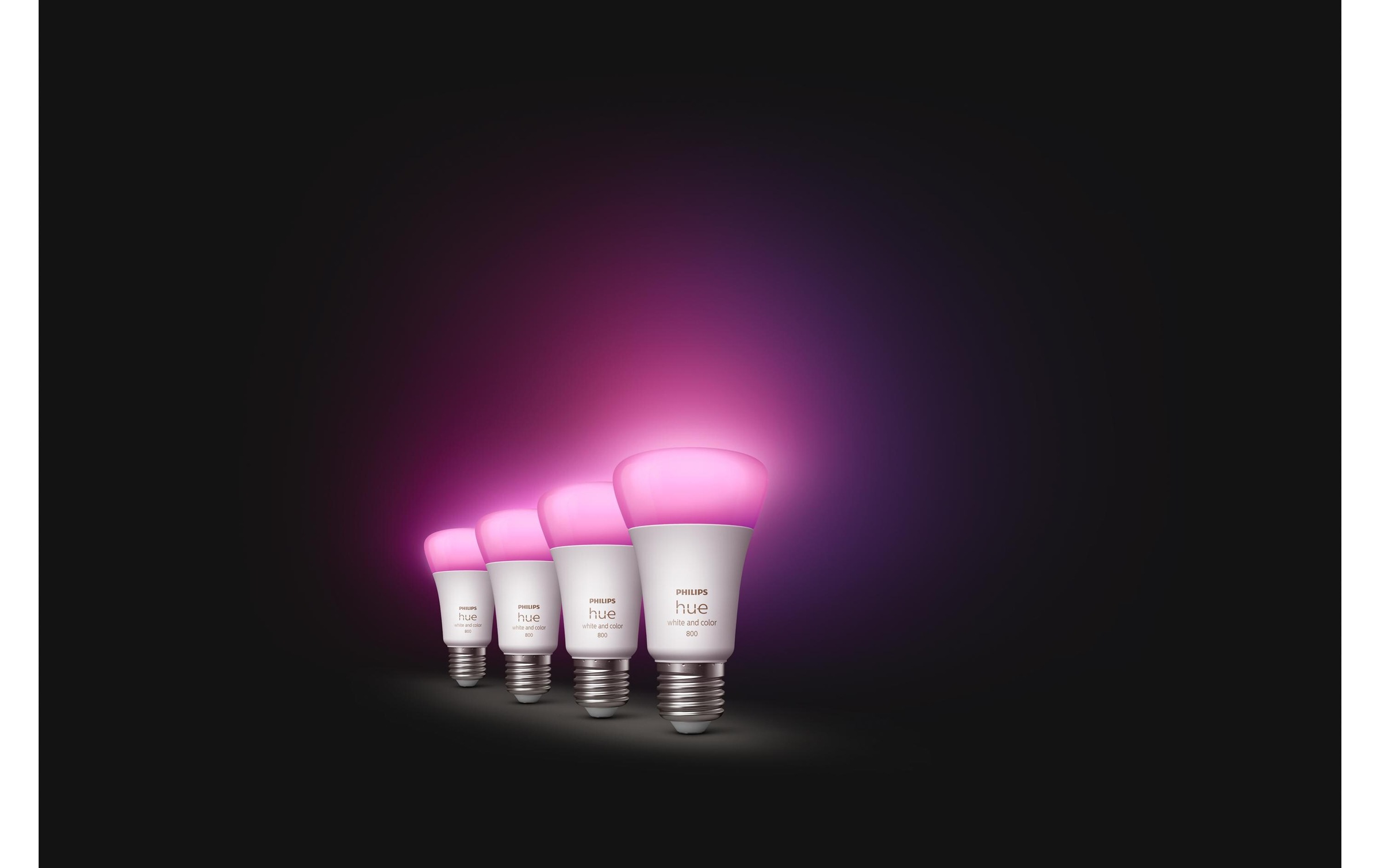 Philips Hue LED-Leuchtmittel »Philips Hue Leuchtmittel White & Color«, E27, Tageslichtweiss-Neutralweiss-Warmweiss-Farbwechsler