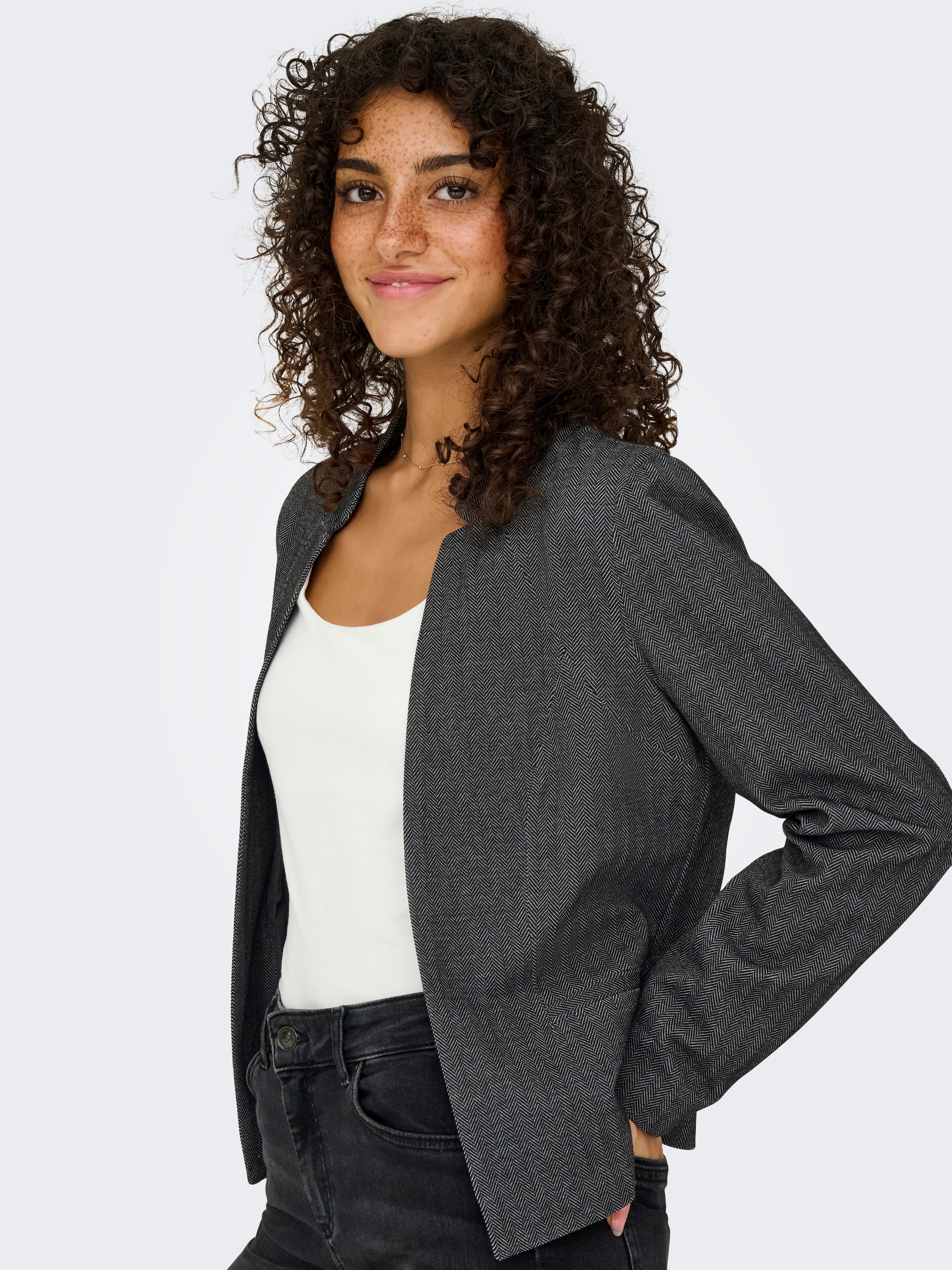 ONLY Blazer court »ONLADDY L/S HARRINGBONE BLAZER CC TLR«