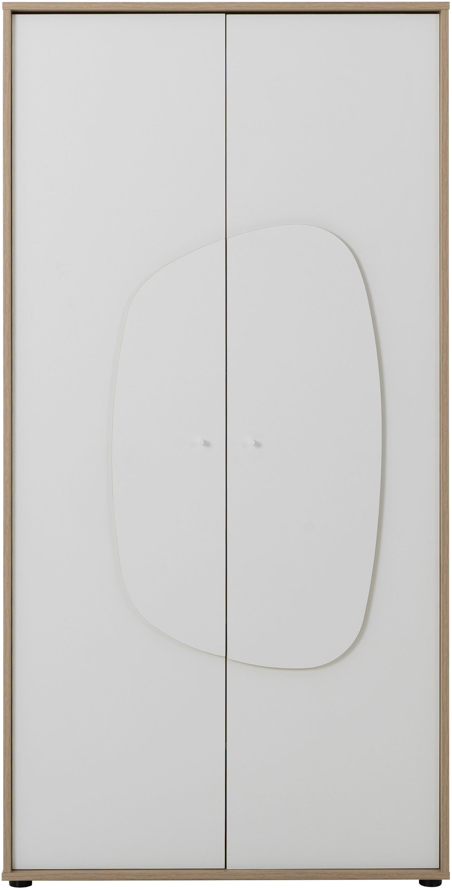 Gami Armoires à vêtements »BASILE Kleiderschrank 2 Türen« Praktischer Schrank mit viel Stauraum