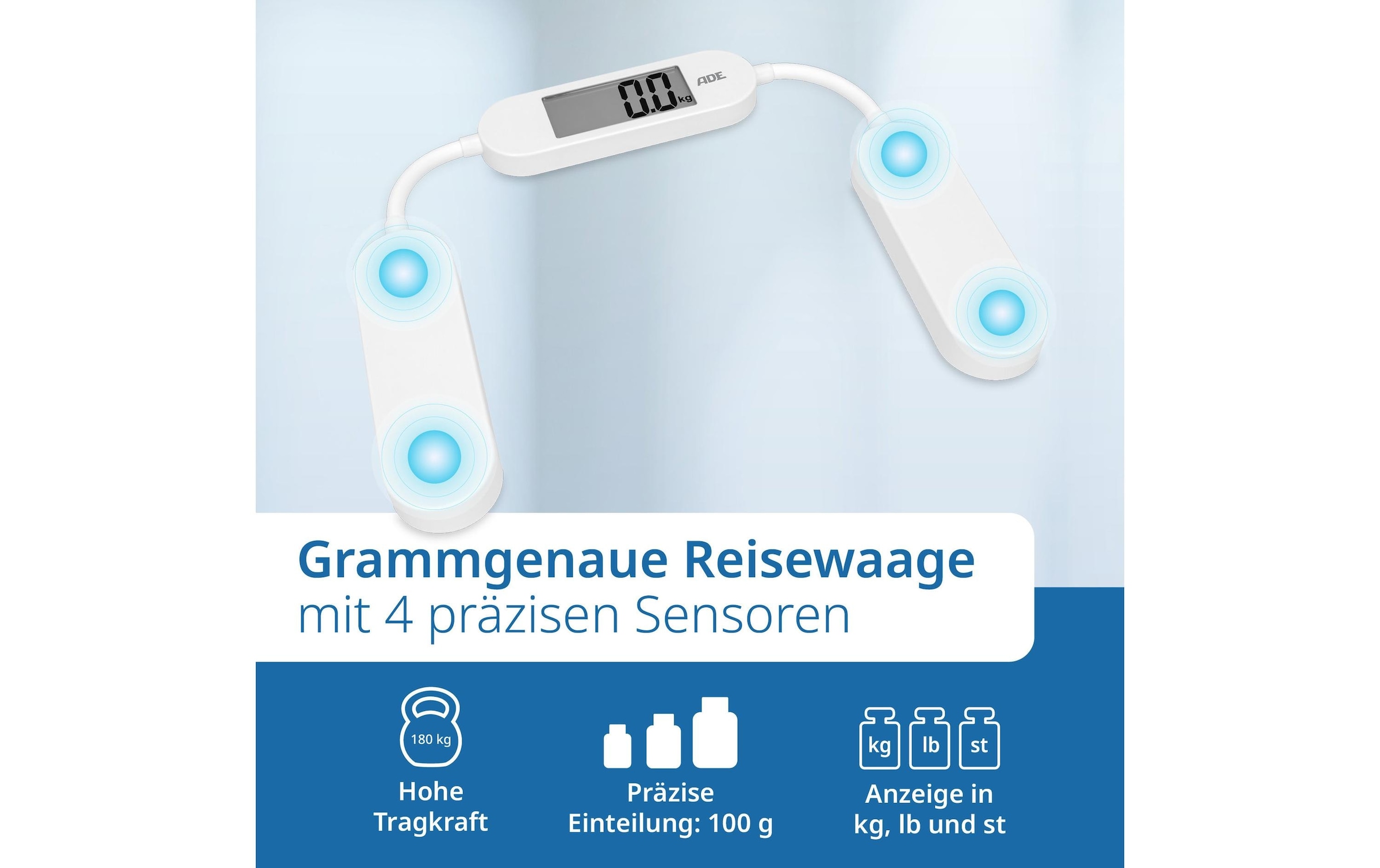 ADE Personenwaage »Martha«, (1 tlg.)