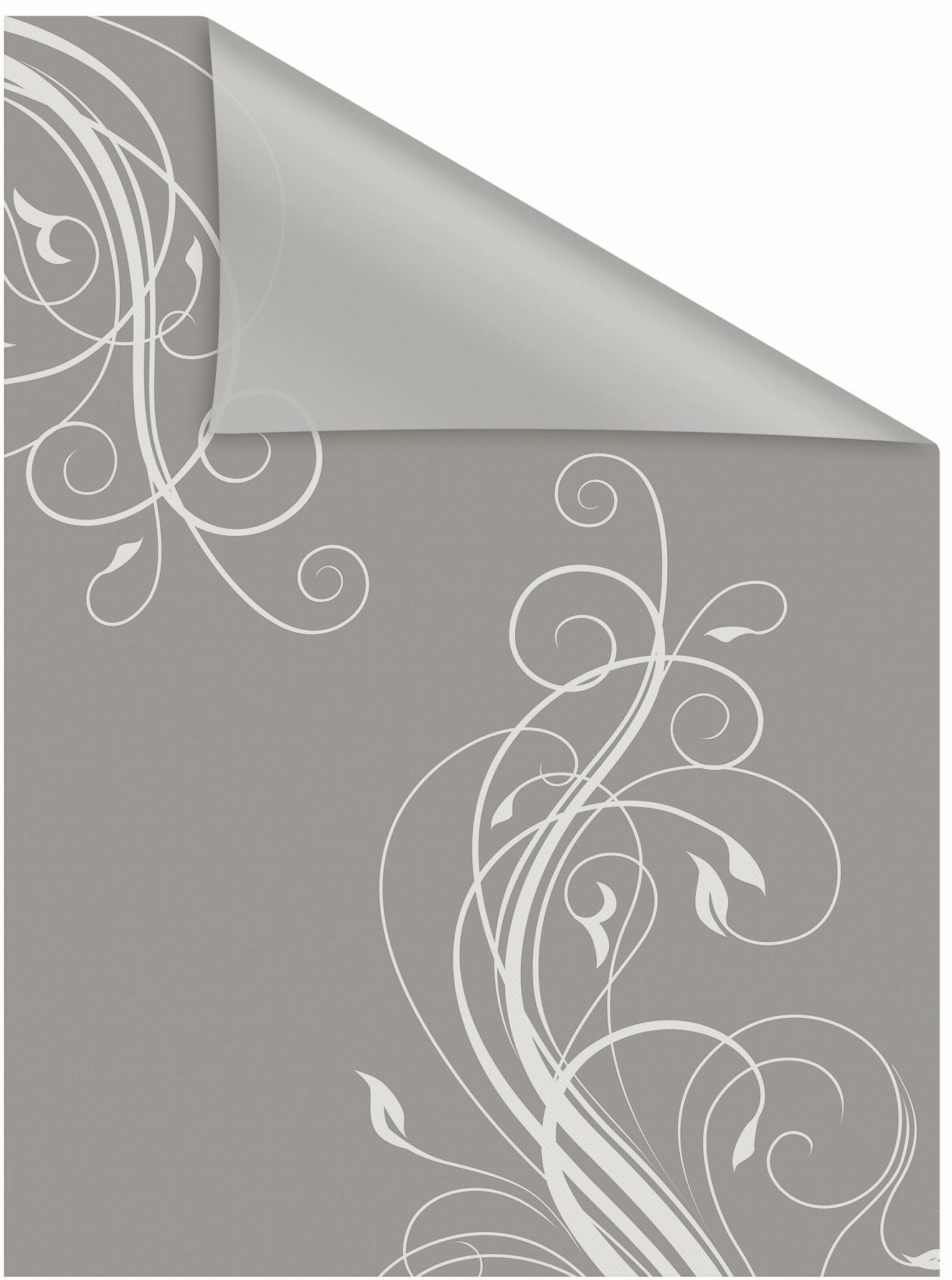 Image of LICHTBLICK ORIGINAL Fensterfolie "Floral" 1 Stk. blickdicht strukturiert Klebepunkte selbstklebend, Sichtschutz
