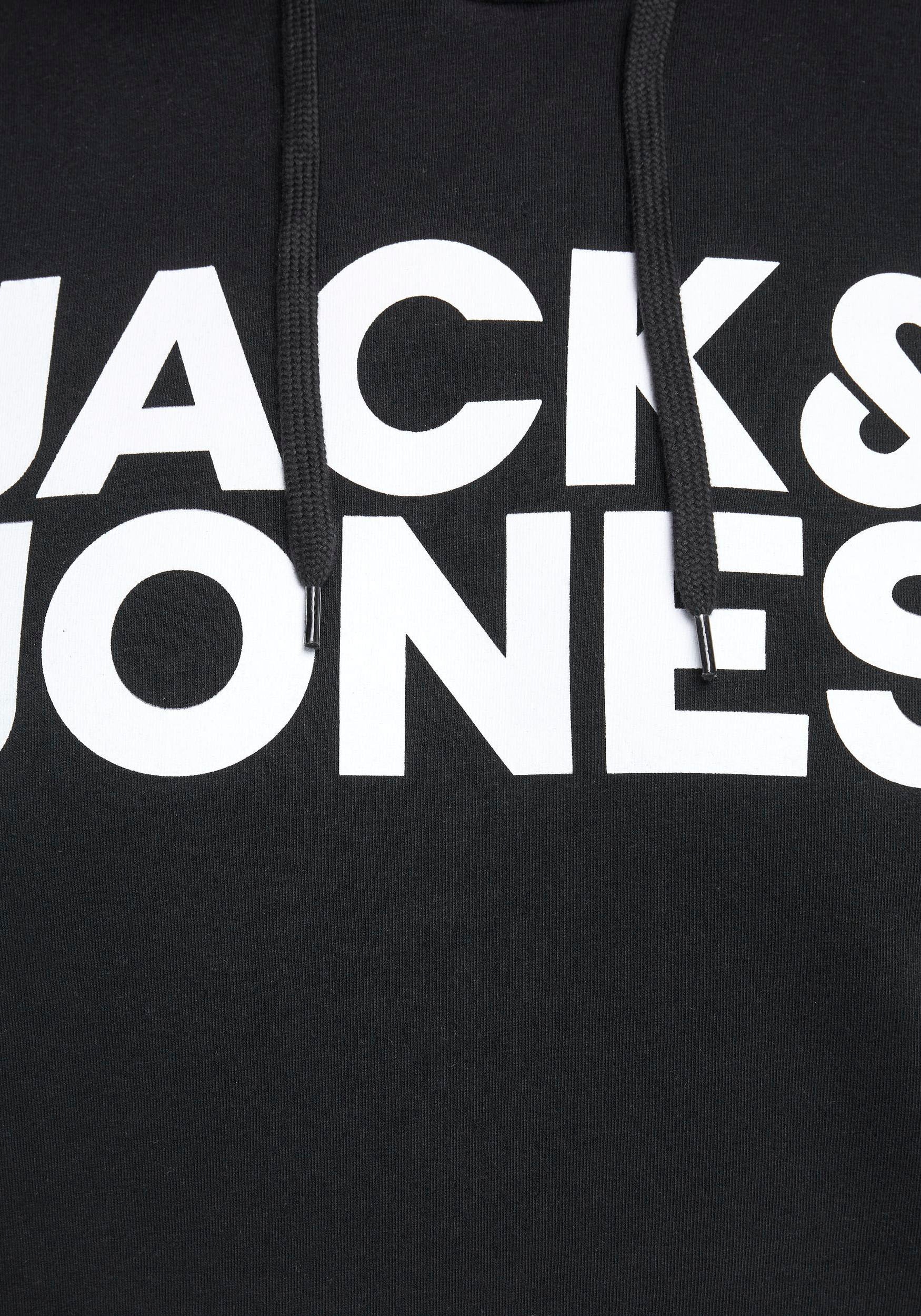 Jack & Jones PlusSize Kapuzensweatshirt »CORP LOGO SWEAT HOOD«, Bis Grösse 6XL