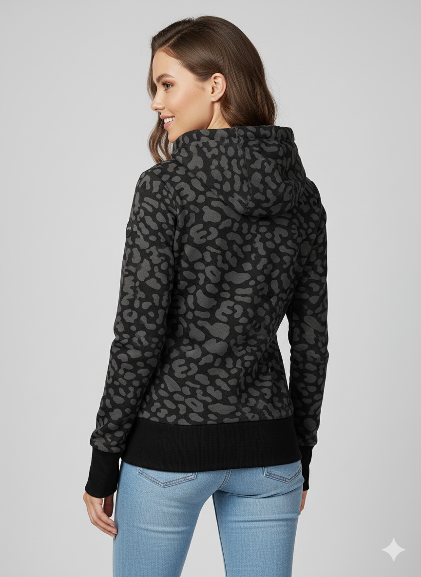 Ragwear Sweatjacke »RYLIE PRINT ZIP O«