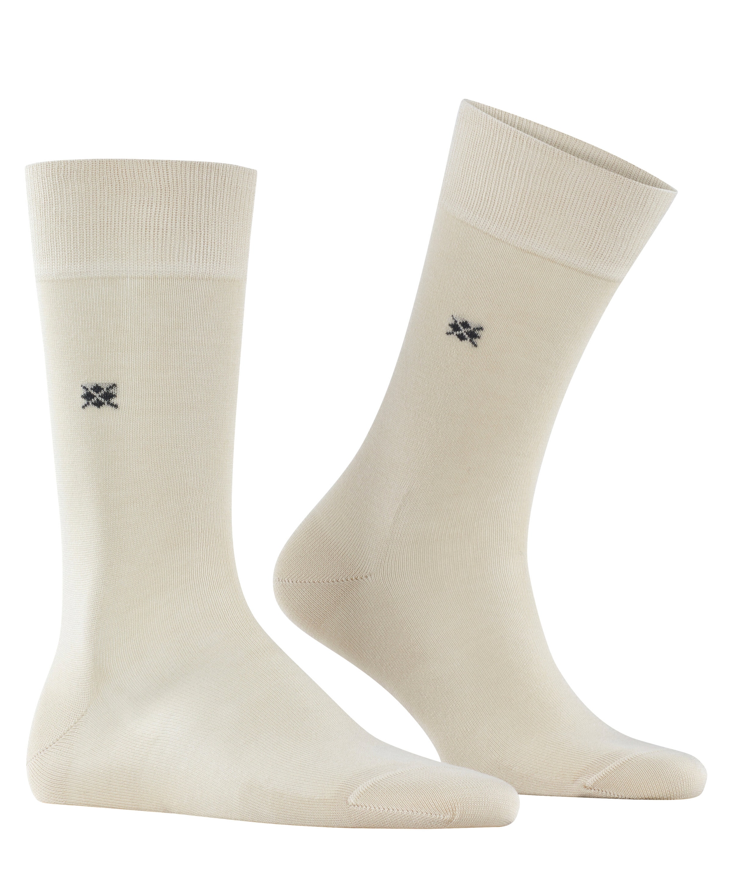 Burlington Chaussettes »Dublin« uni, taille unique 40-46, logo Burlington