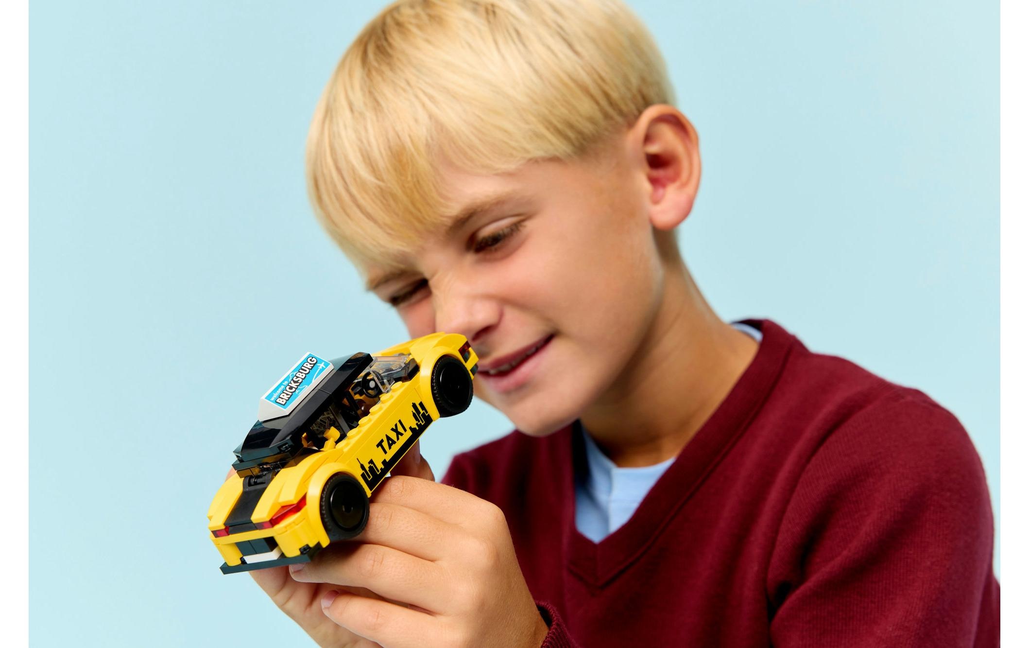   Konstruktionsspielsteine »City Gelbes Taxi 60487« Kategorie: Fahrzeug