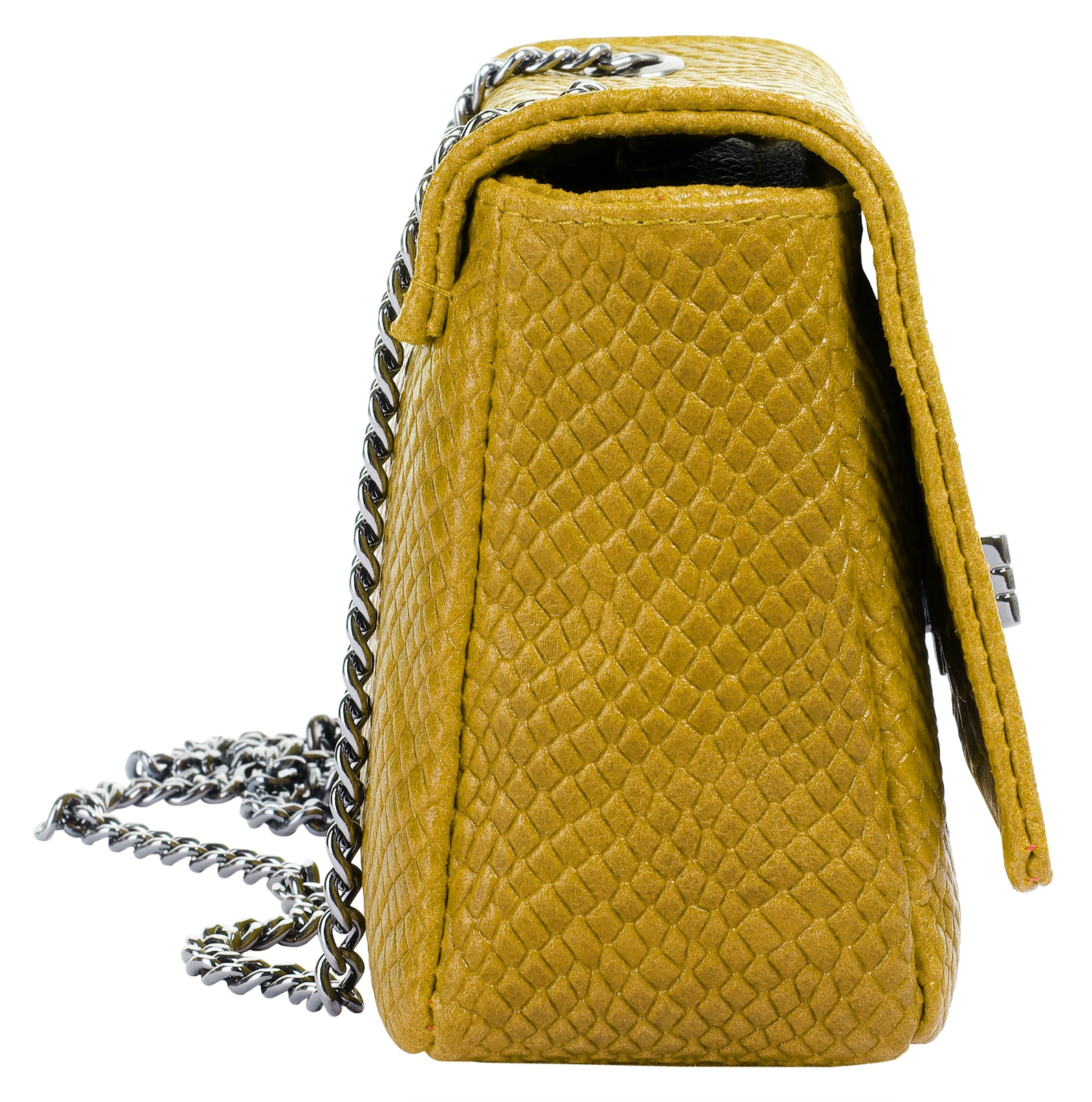 Cluty Umhängetasche, echt Leder, Made in Italy
