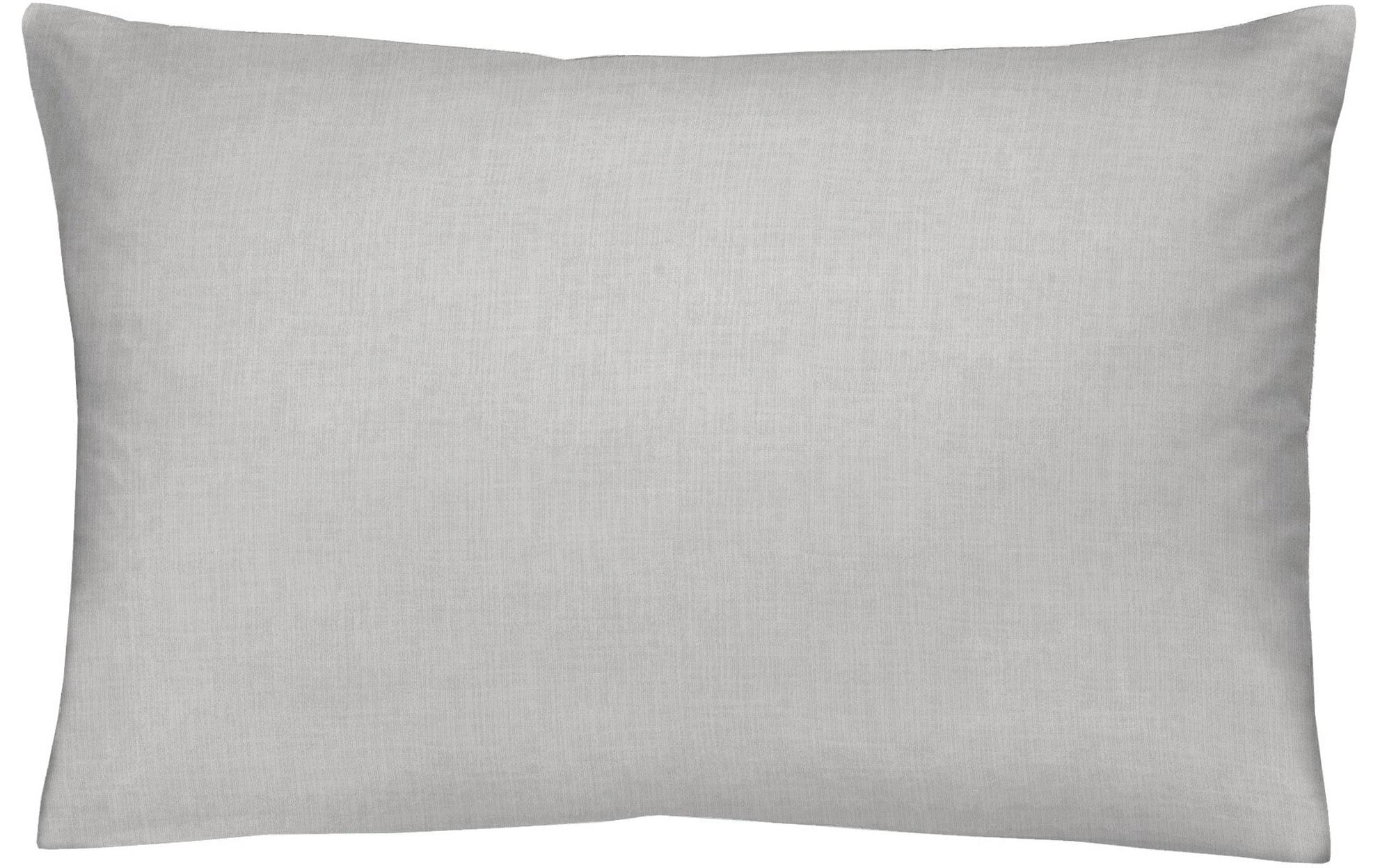 HOME FASHION Kissenbezug »Home Fashion Kopfkissenbezug Halbleinen Grau, 50 x 70 cm«