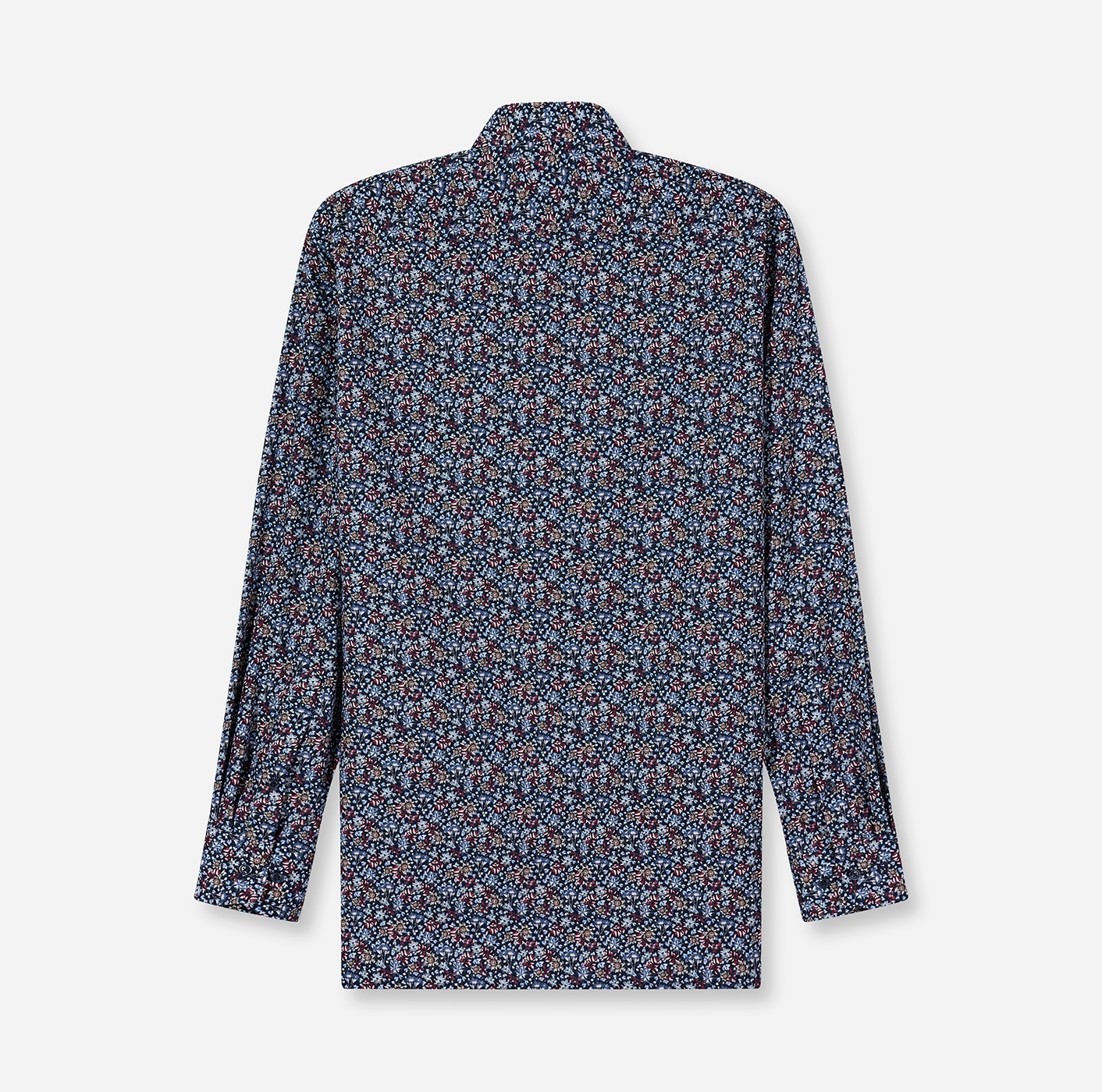 OLYMP Chemise à manches longues »Luxor« gemustert, Businesshemd, comfort fit, New-Kentkragen