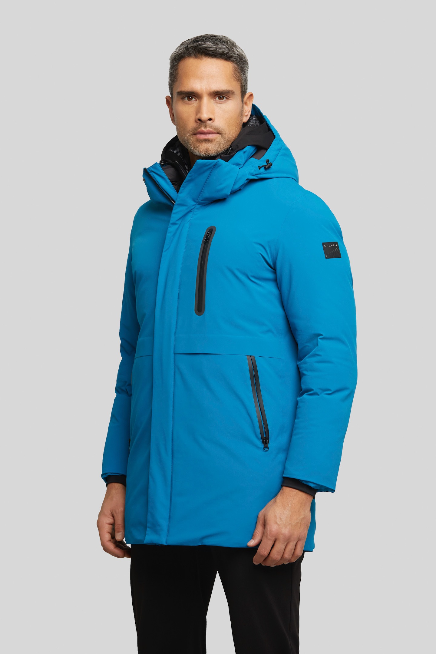 Image of bugatti Regenjacke mit Kapuze mit Stehkragen