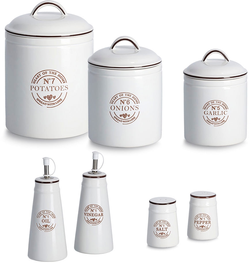 Zeller Present Vorratsdose »Potatoes« 1 Stk. tlg. Eleganter Landhausstil