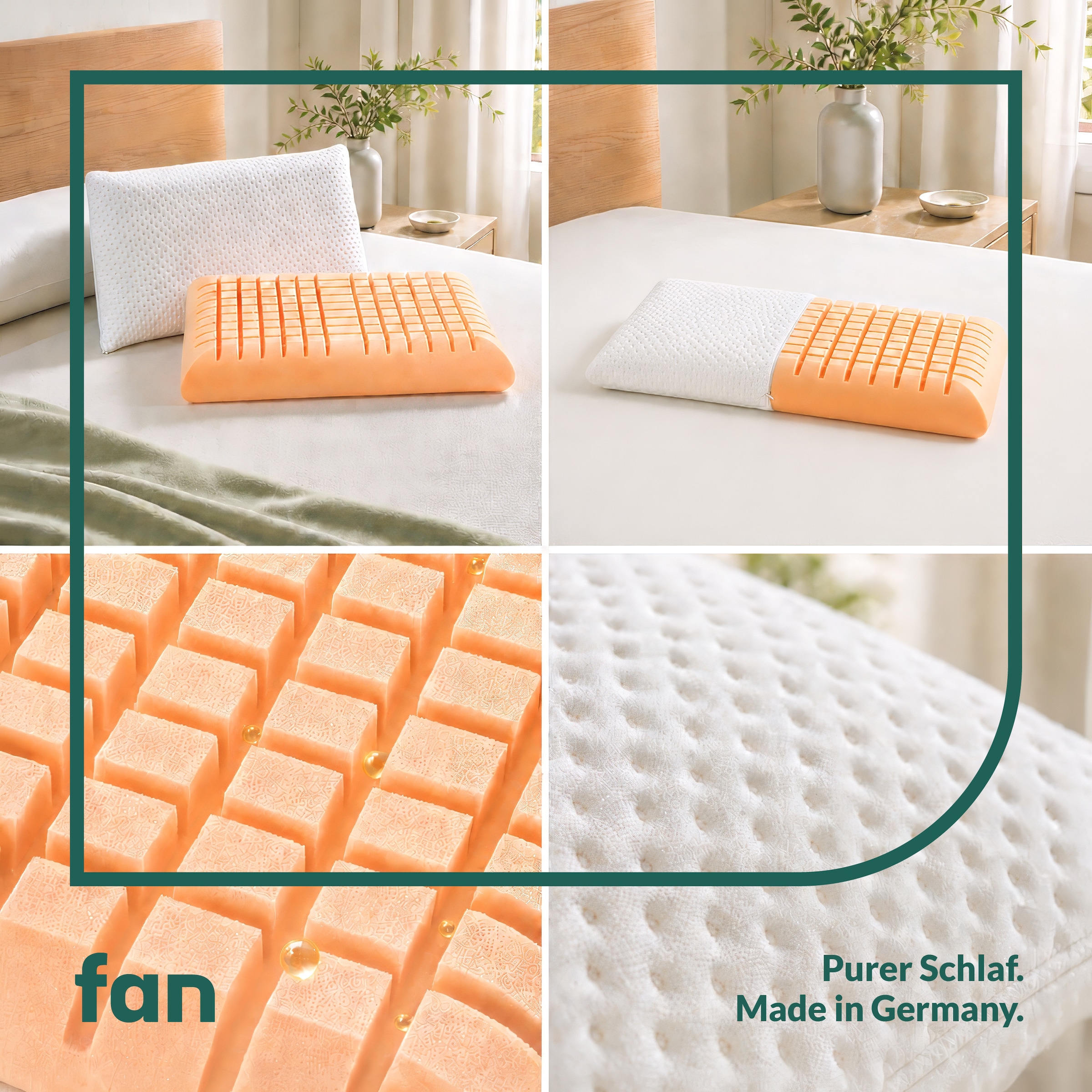 fan Coussin de nuque »Soja Dream« Füllung: mousse visco 1 cuis tlg. d’une hauteur d’environ 10 cm