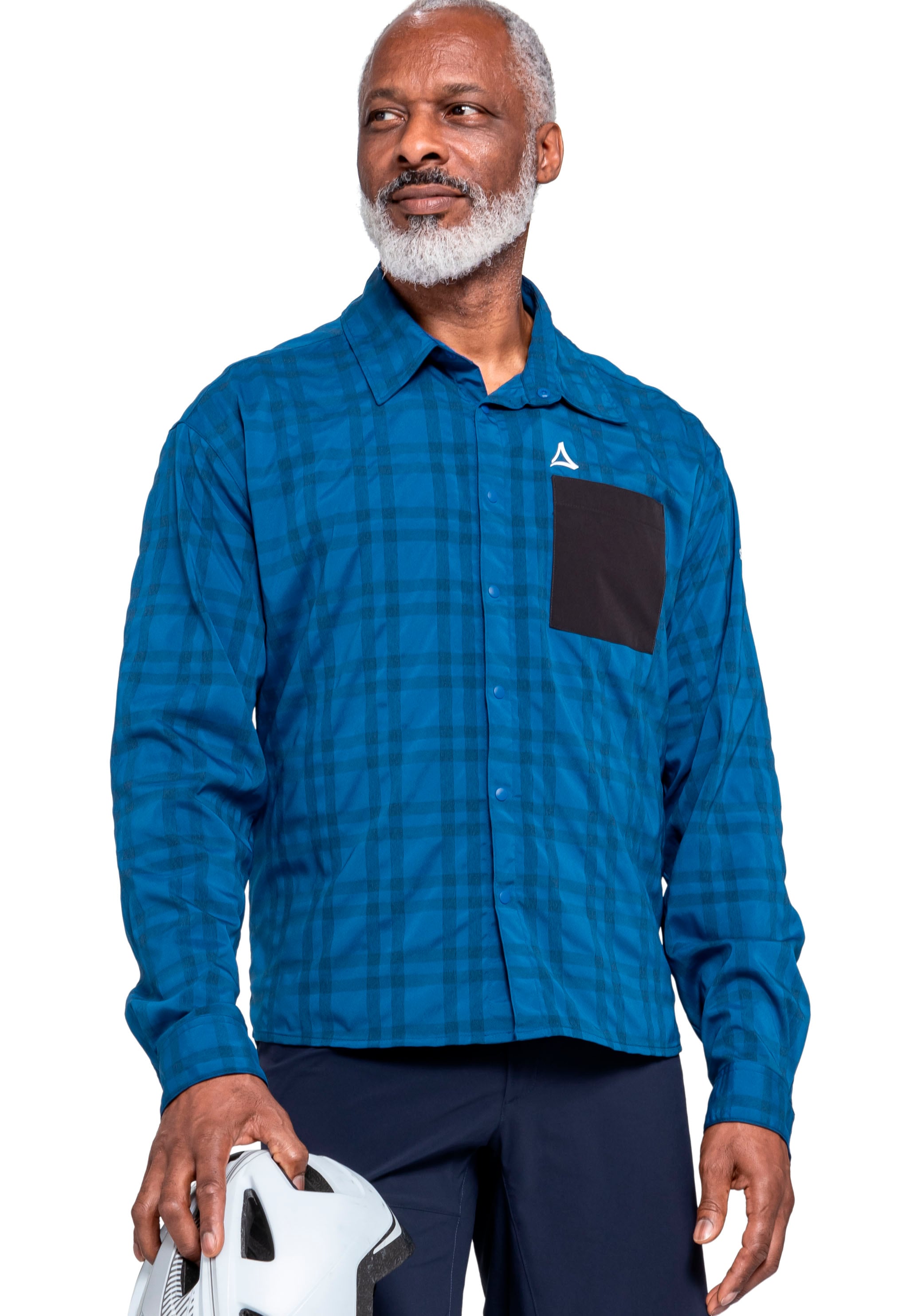 Image of Schöffel Funktionshemd mit langen Ärmeln, aus Polyester, Nylon und Elasthan