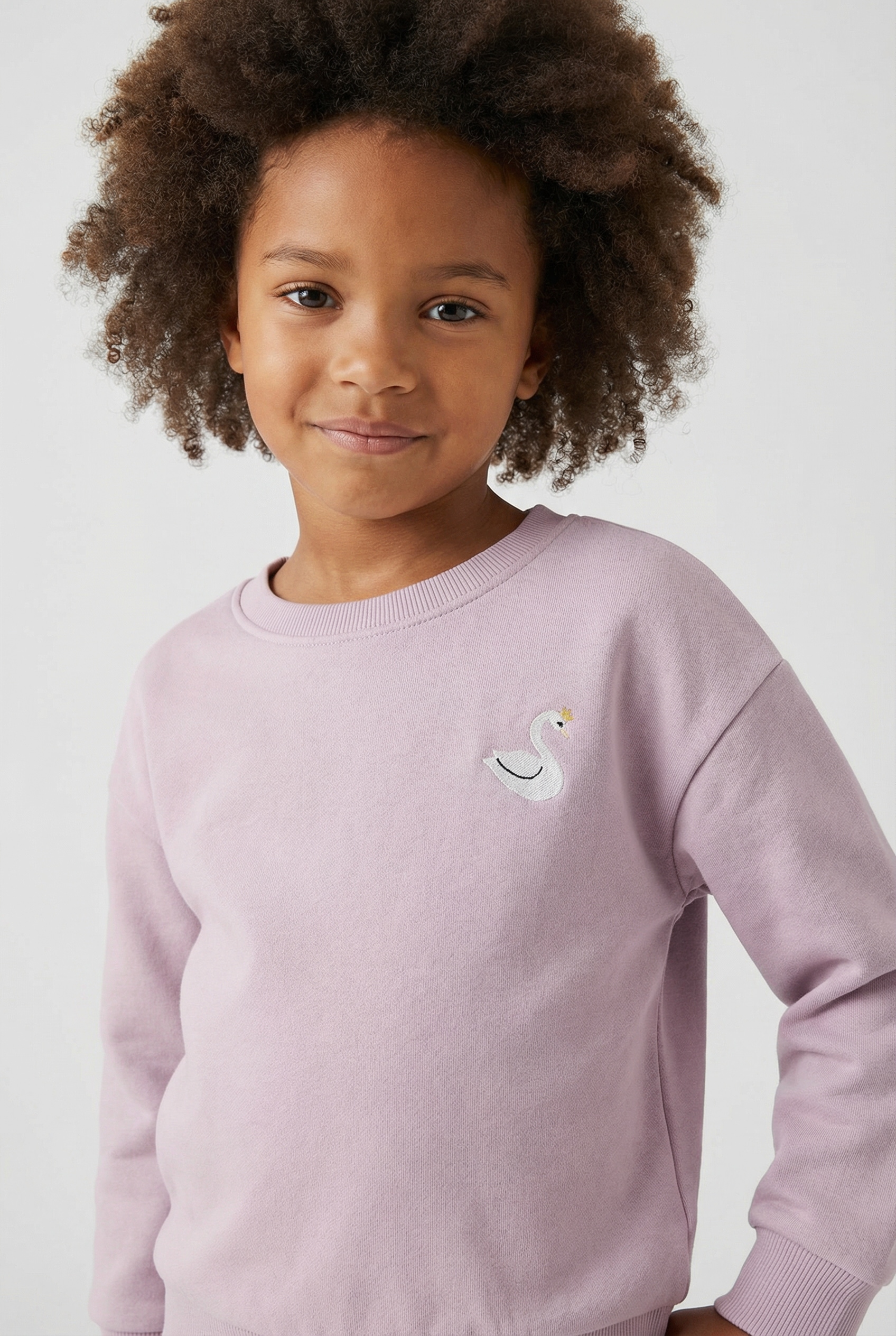 Image of Name It Sweatshirt "NMFVALLENE LS RLX SWEAT BRU"