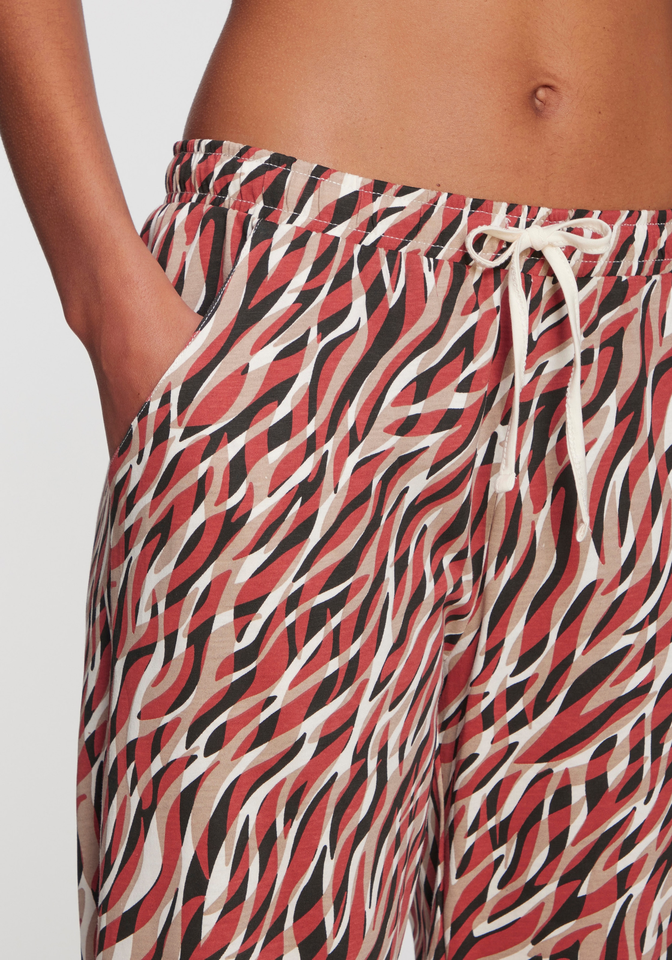 Vivance Dreams Pyjamahose  mit elastischem Hosensaum