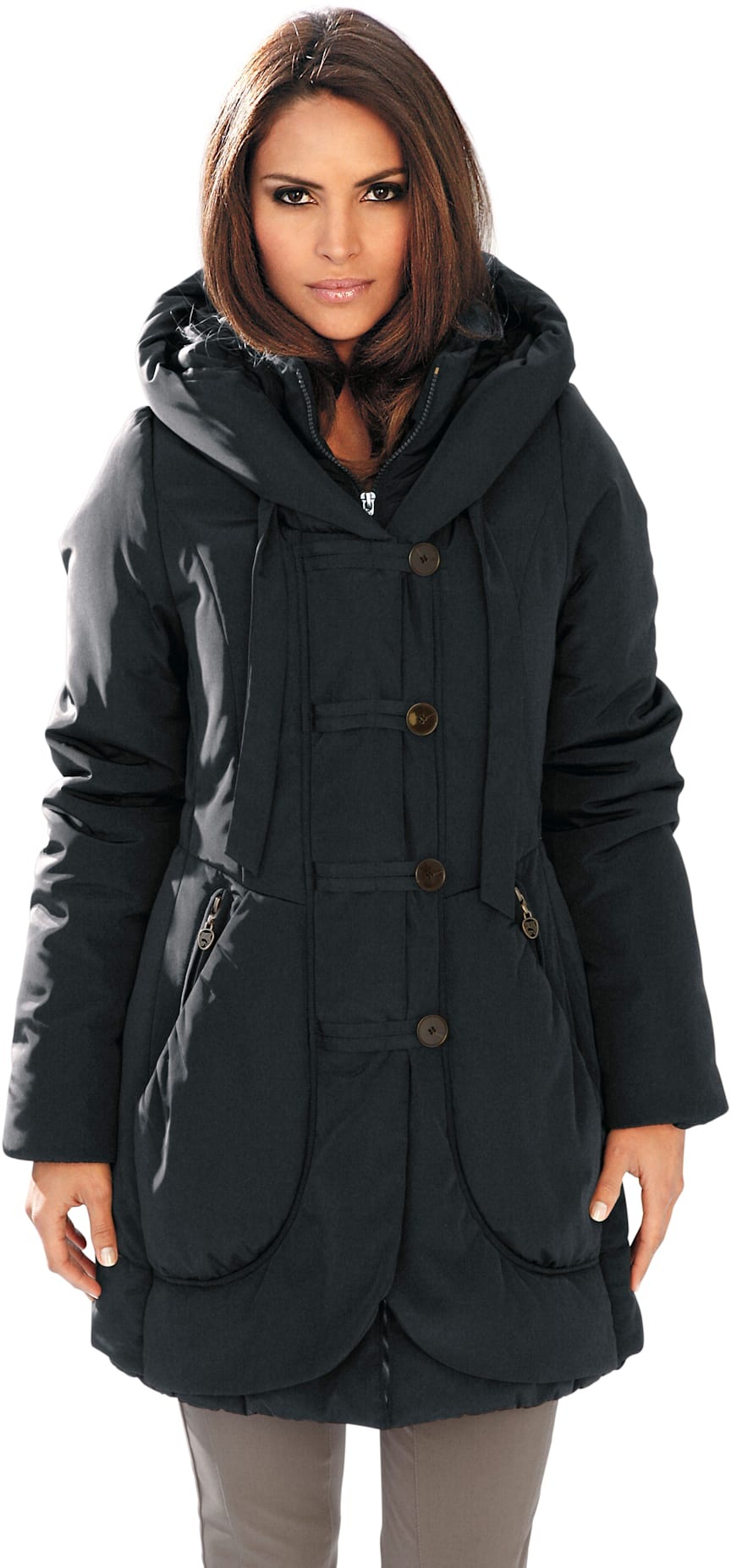 heine Parka mit Kapuze