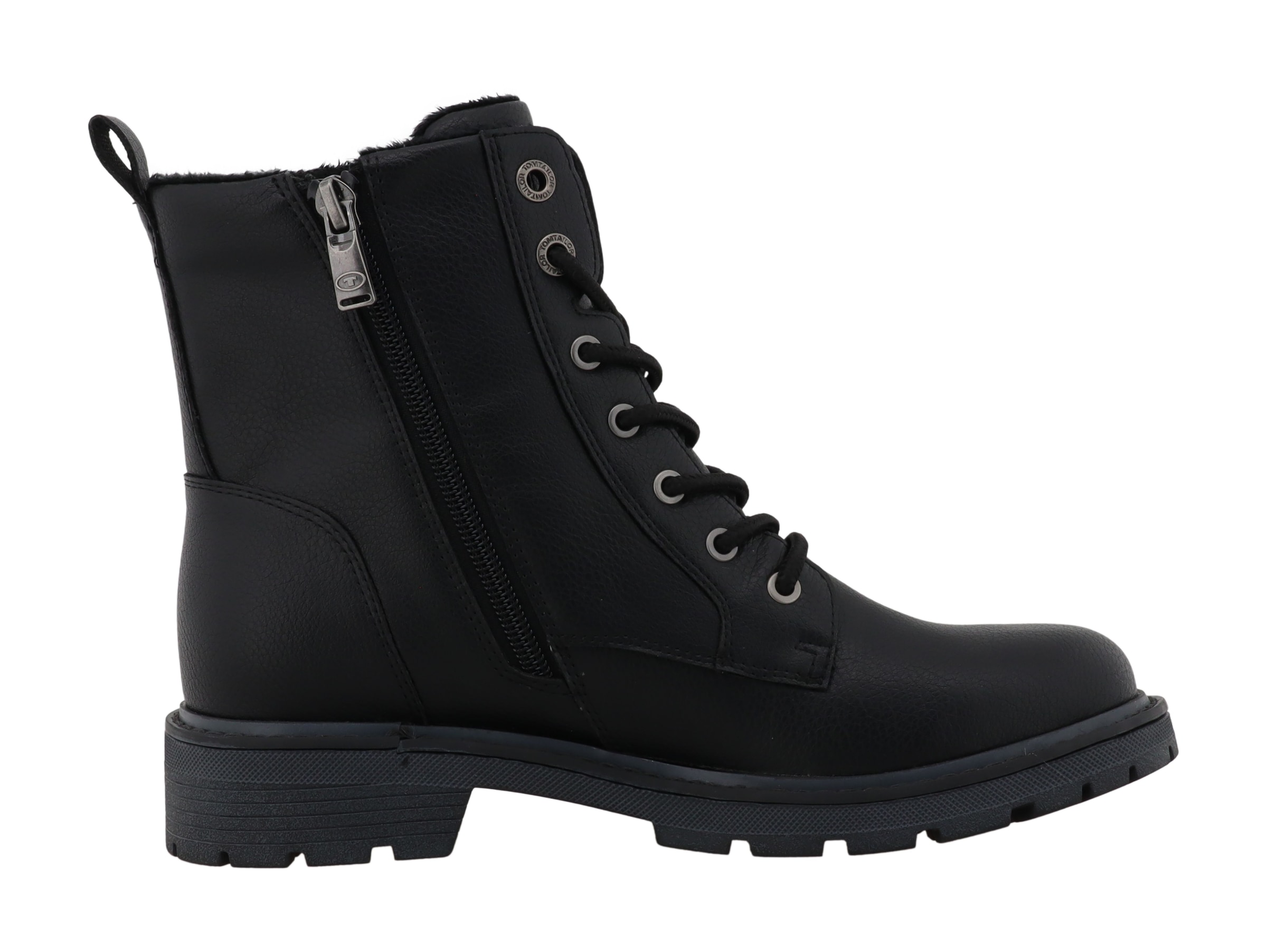 TOM TAILOR Schnürboots  Workerboots, Hiking Boot mit Blockabsatz