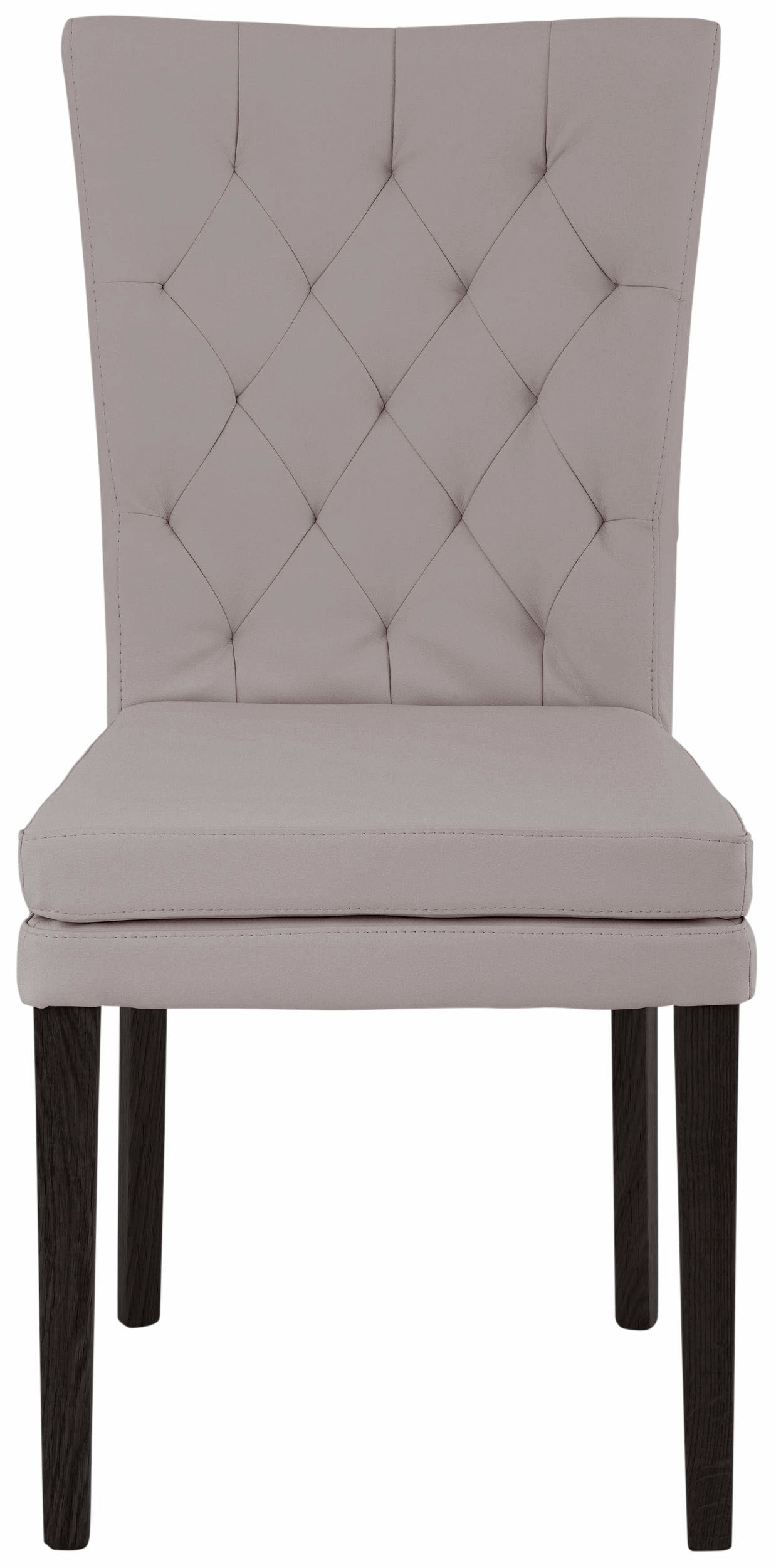 Home affaire Chaise à 4 pieds »Colorado« (Set) 2 cuisBeine aus Buche, wengefarben lackiert, Im 2er, 4er oder 6er-Set