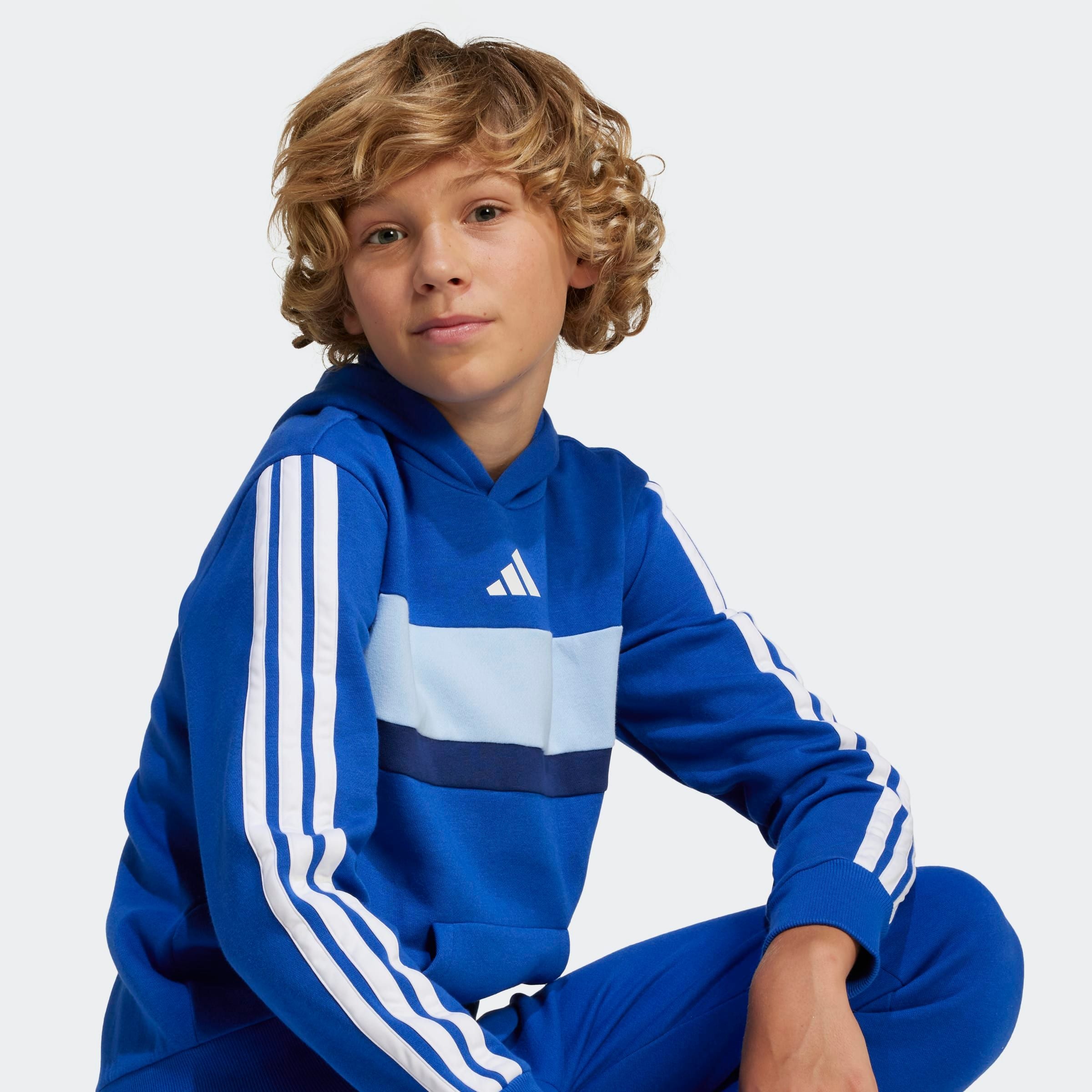 adidas Sportswear Kapuzensweatshirt »J 3S TIB FL HD«