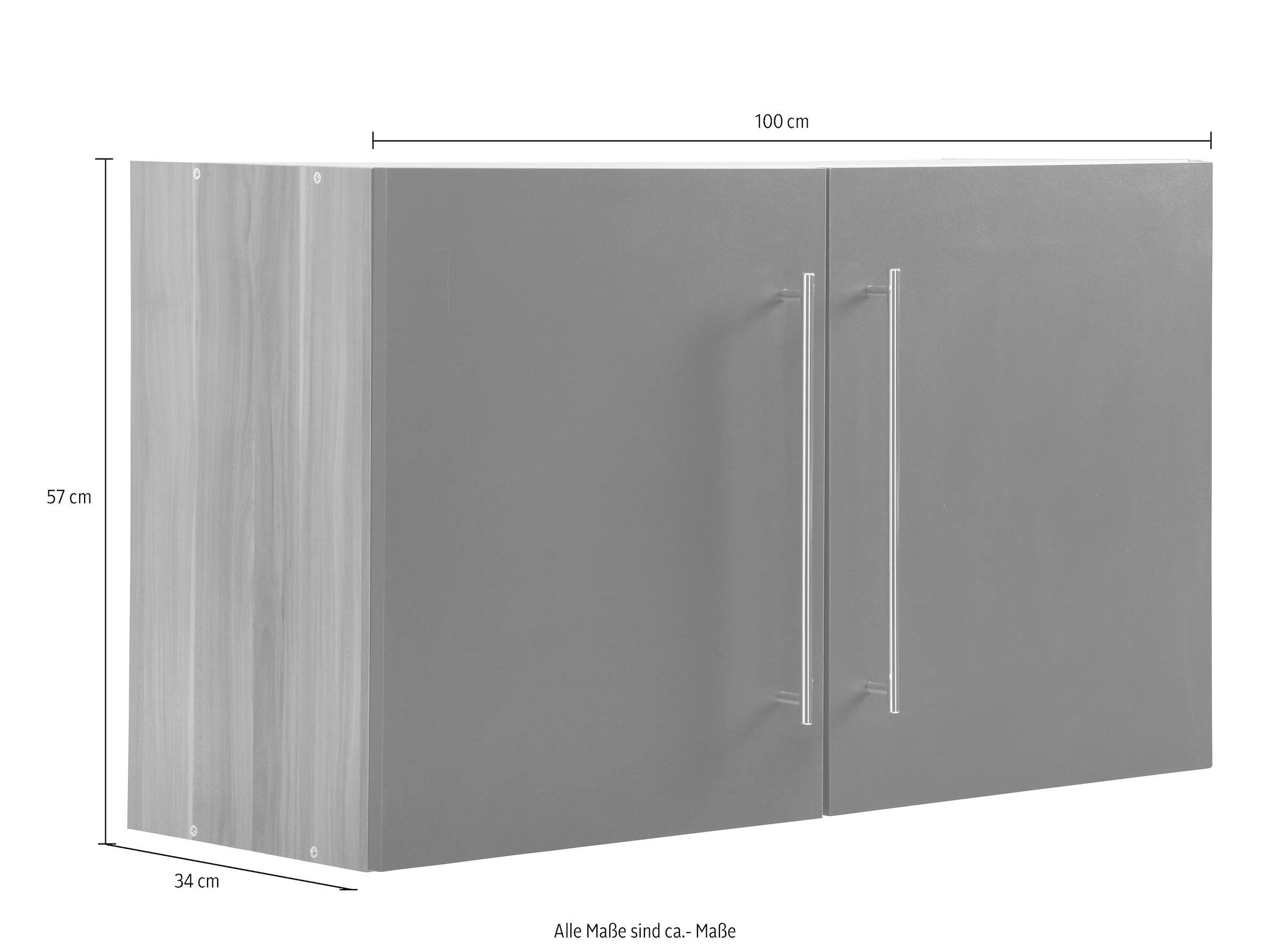 ♕ HELD MÖBEL Hängeschrank »Samos«, 100 cm breit versandkostenfrei auf