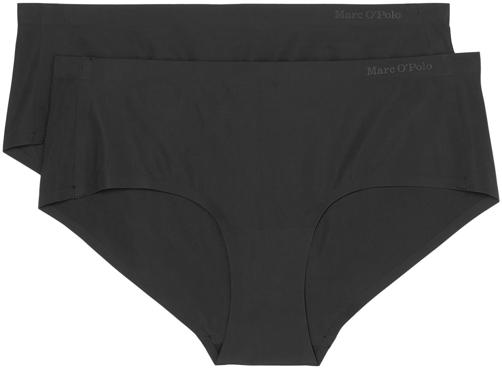 Marc O'Polo Hüftpanty »Second Skin«, (2er Pack), mit Logo-Schriftzug