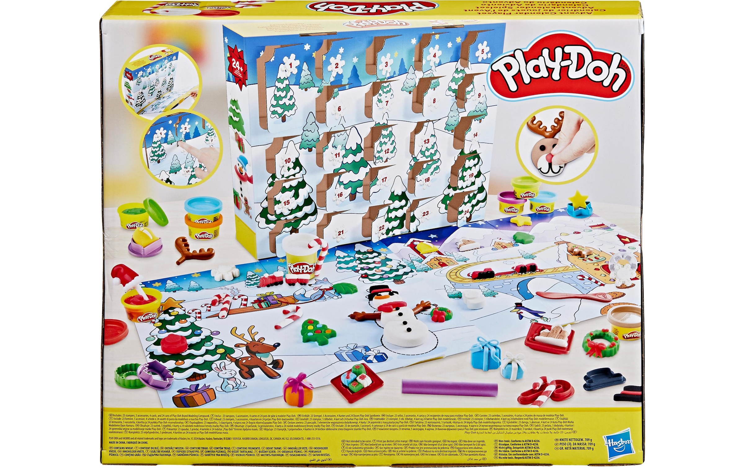 Play-Doh Adventskalender »Play-Doh 2024«, ab 3 Jahren