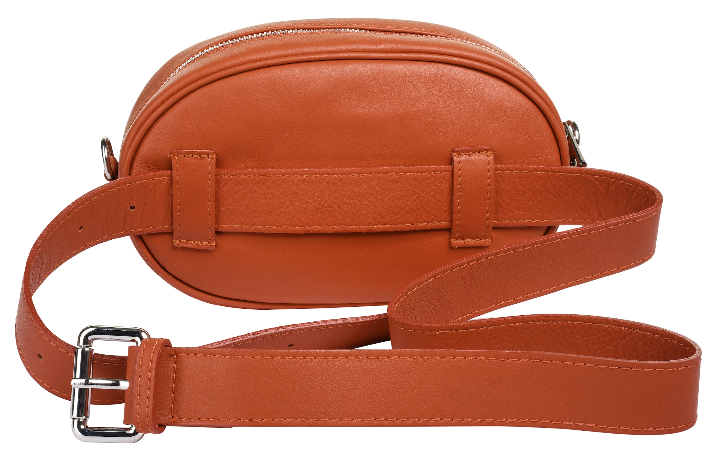 Cluty Gürteltasche, echt Leder, Made in Italy