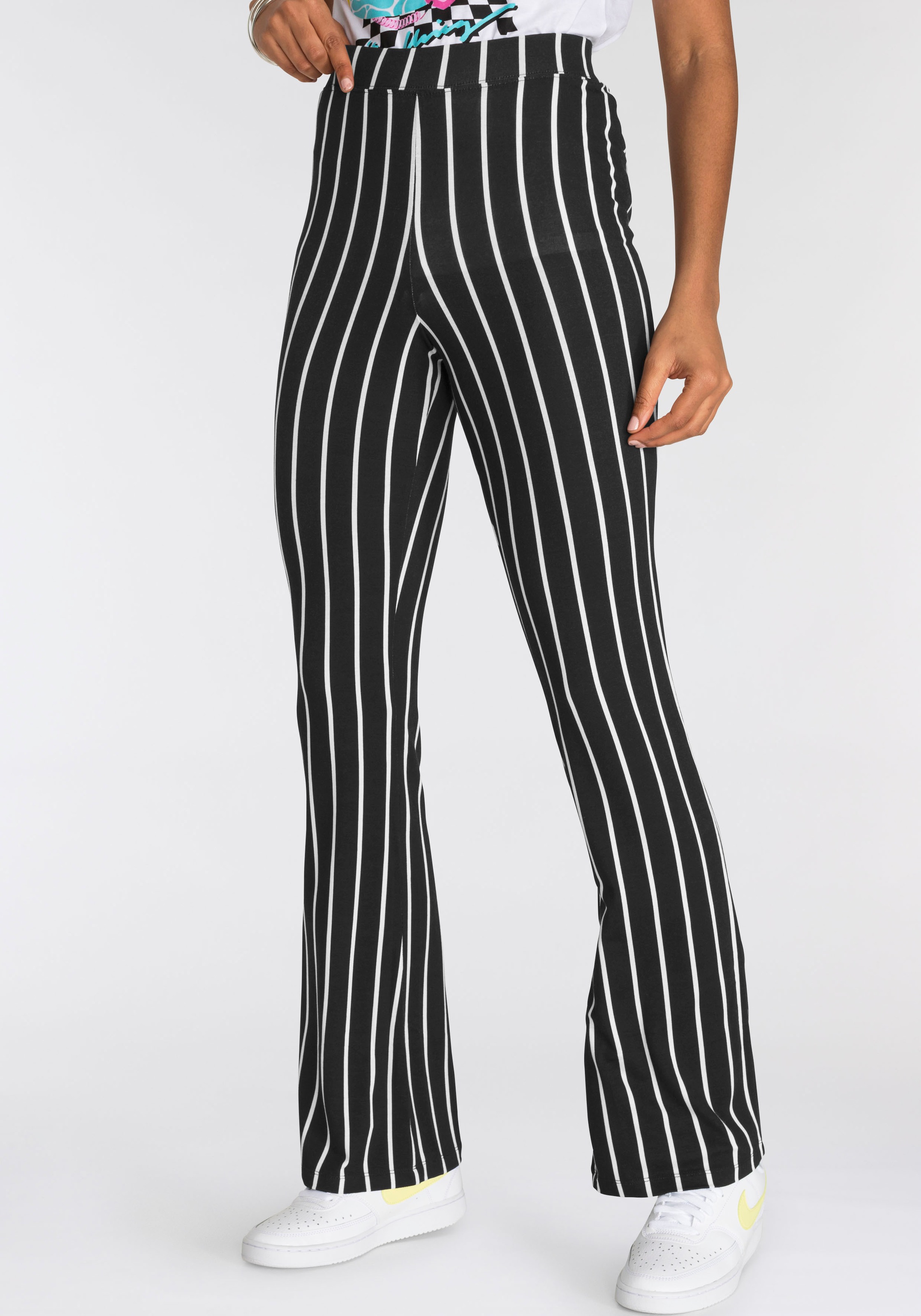 Image of AJC Bootcuthose, mit trendigen Streifen in 9/10-Länge bei Ackermann Versand Schweiz