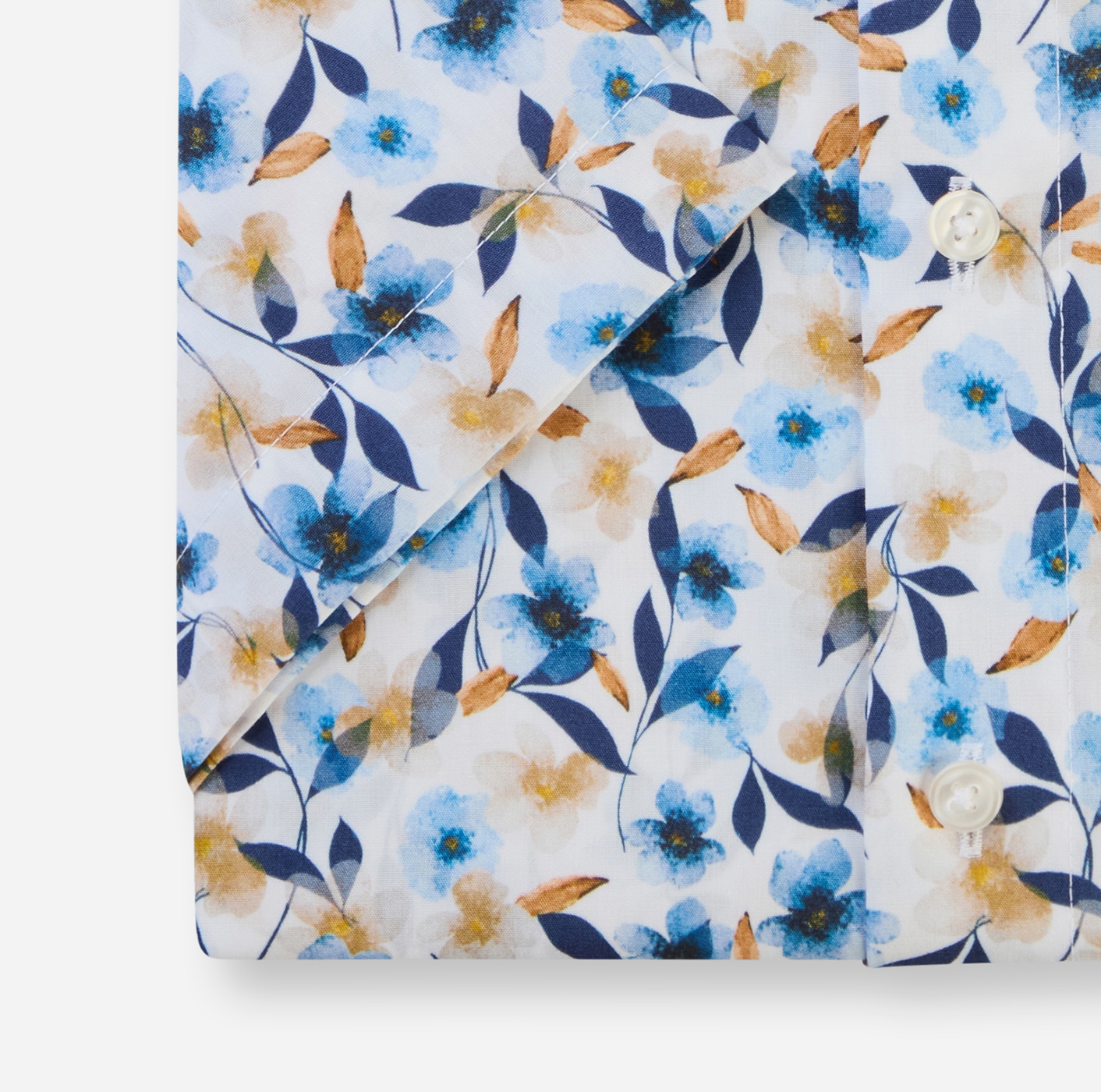 OLYMP Chemise à manches courtes »Luxor modern fit« mit floralem Print