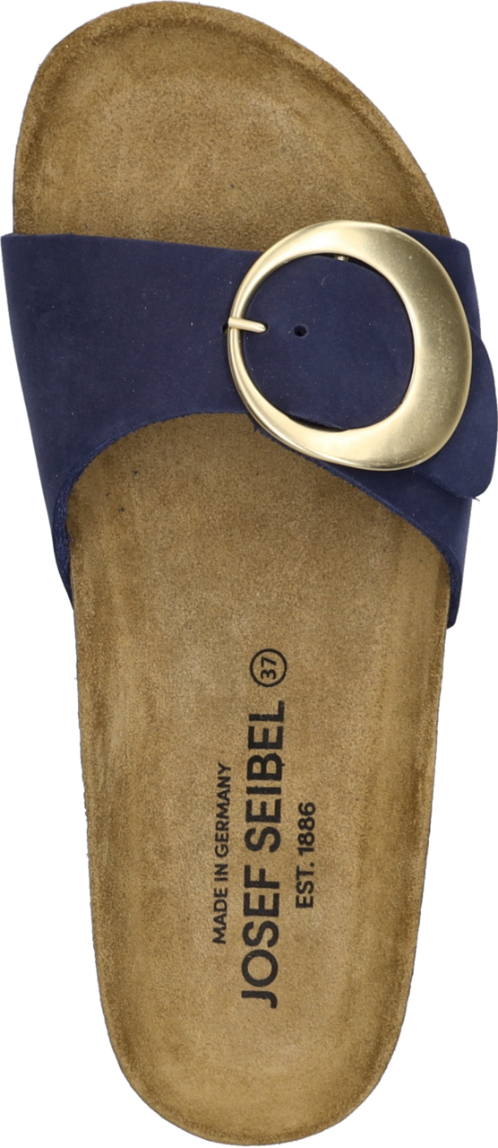 Josef Seibel Pantolette »Hermine 14«  Schlupfschuh, Flats, Hausschuh mit vorgeformtem Fussbett, in Weite G