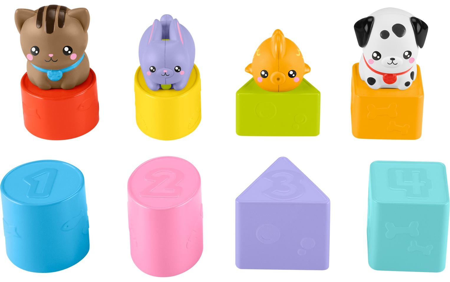 Fisher-Price® Lernspielzeug »Meine Tierfreunde Bausteine«