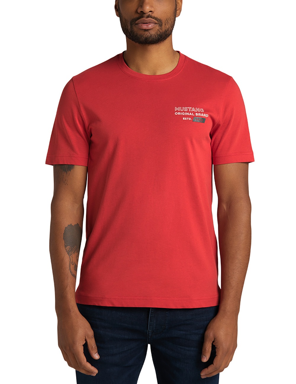 Image of MUSTANG T-Shirt »Alex C Detail« bei Ackermann Versand Schweiz