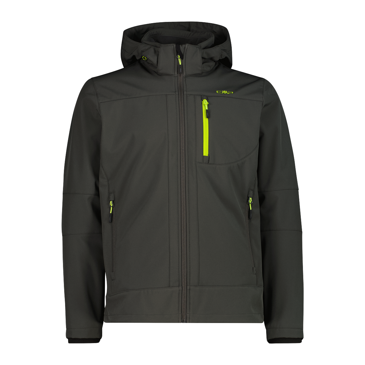 CMP Veste softshell avec capuche Déperlant & coupe-vent & respirant, veste de mi-saison