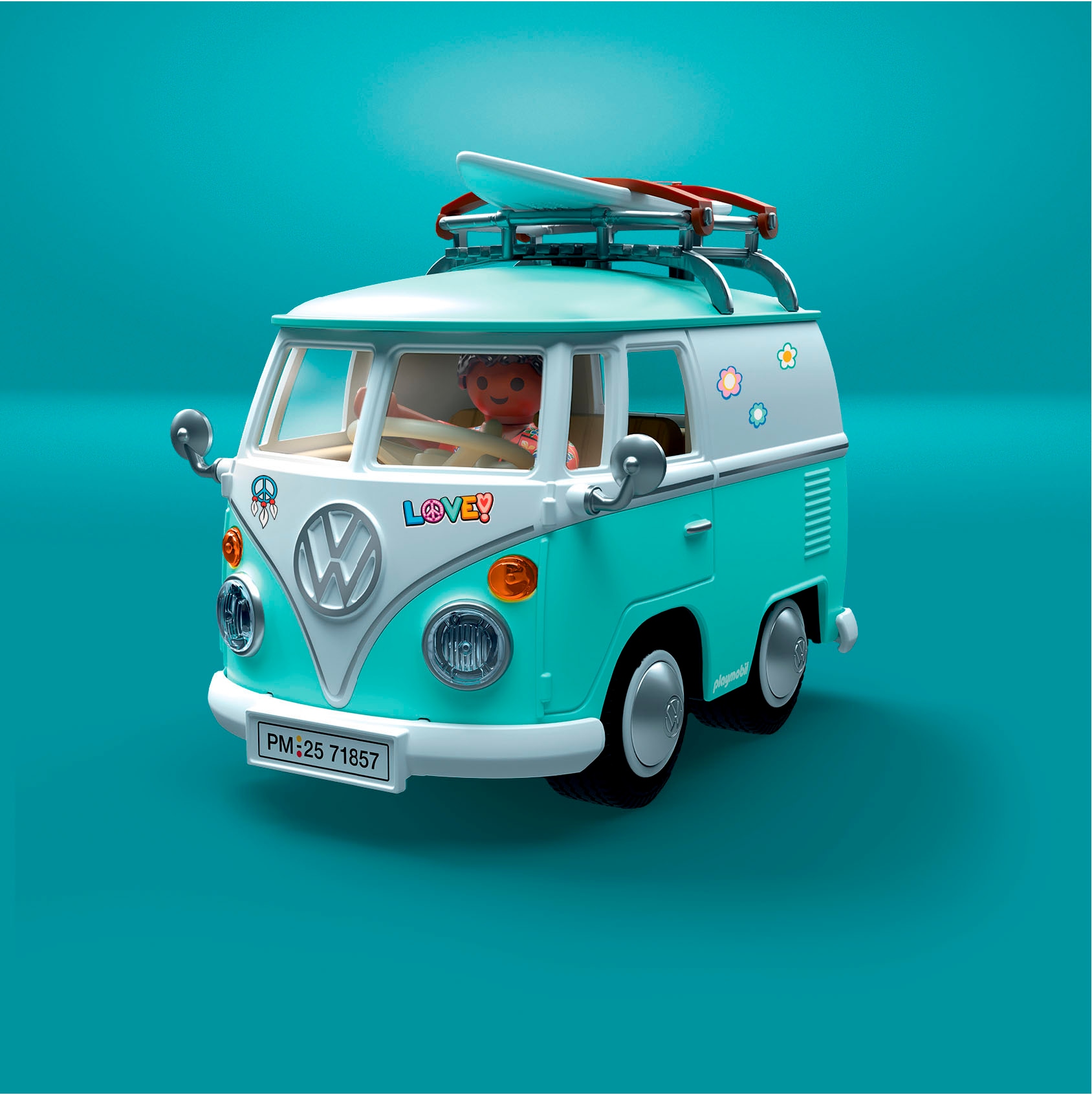 Playmobil® Konstruktions-Spielset »PLAYMOBIL X Volkswagen T1 Camper (71857), Cars« Made in Europe